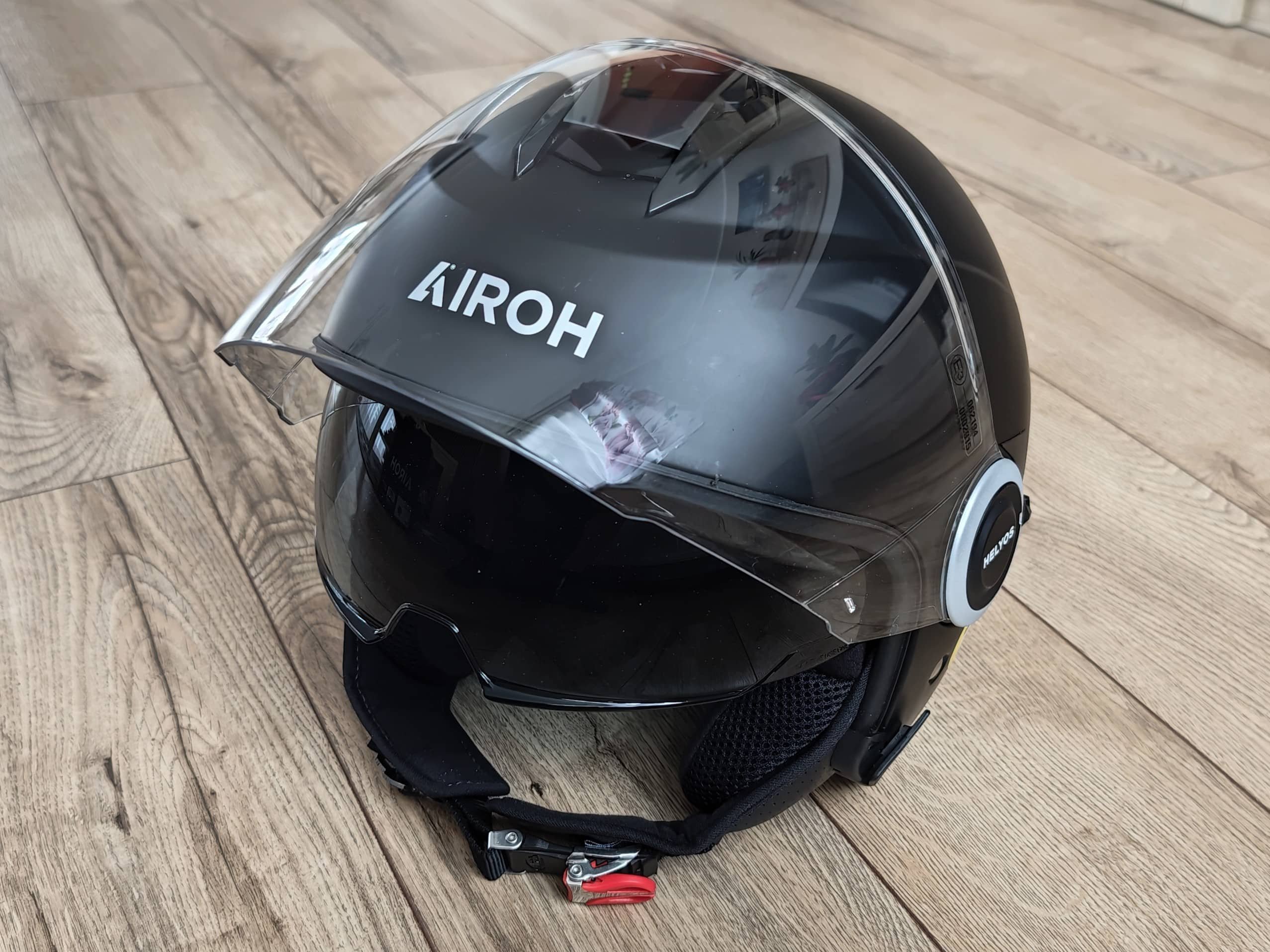 Kask otwarty AIROH HELYOS czarny mat rozmiar M