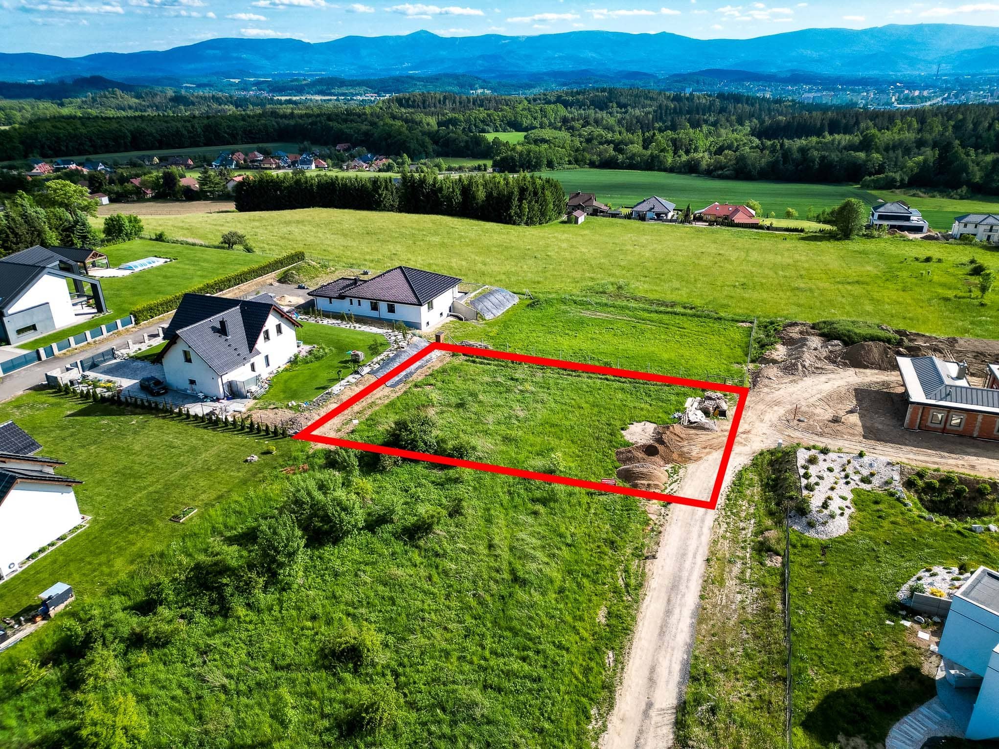Działka widokowa 1295m² Dziwiszów, MPZP