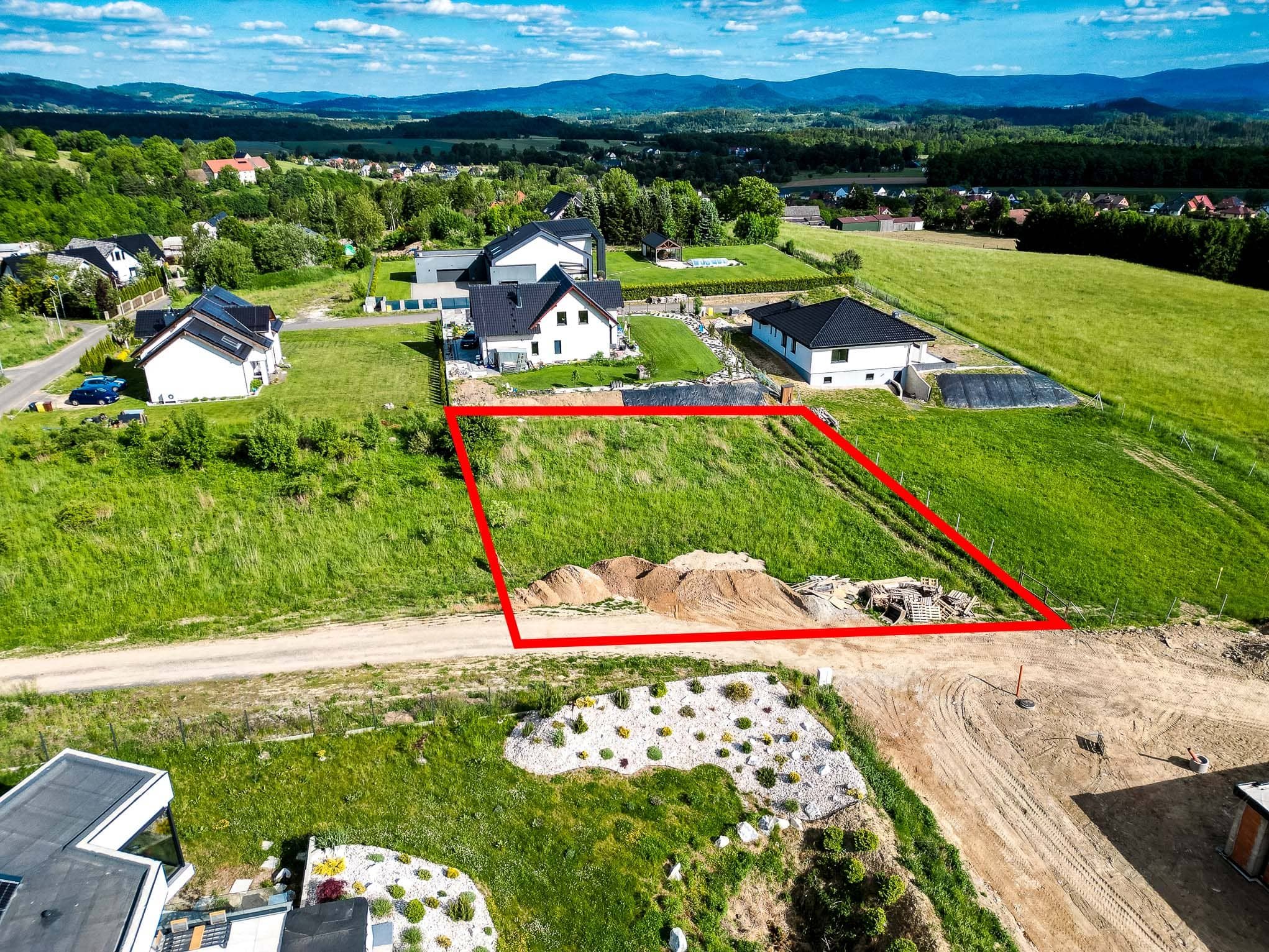 Działka widokowa 1295m² Dziwiszów, MPZP