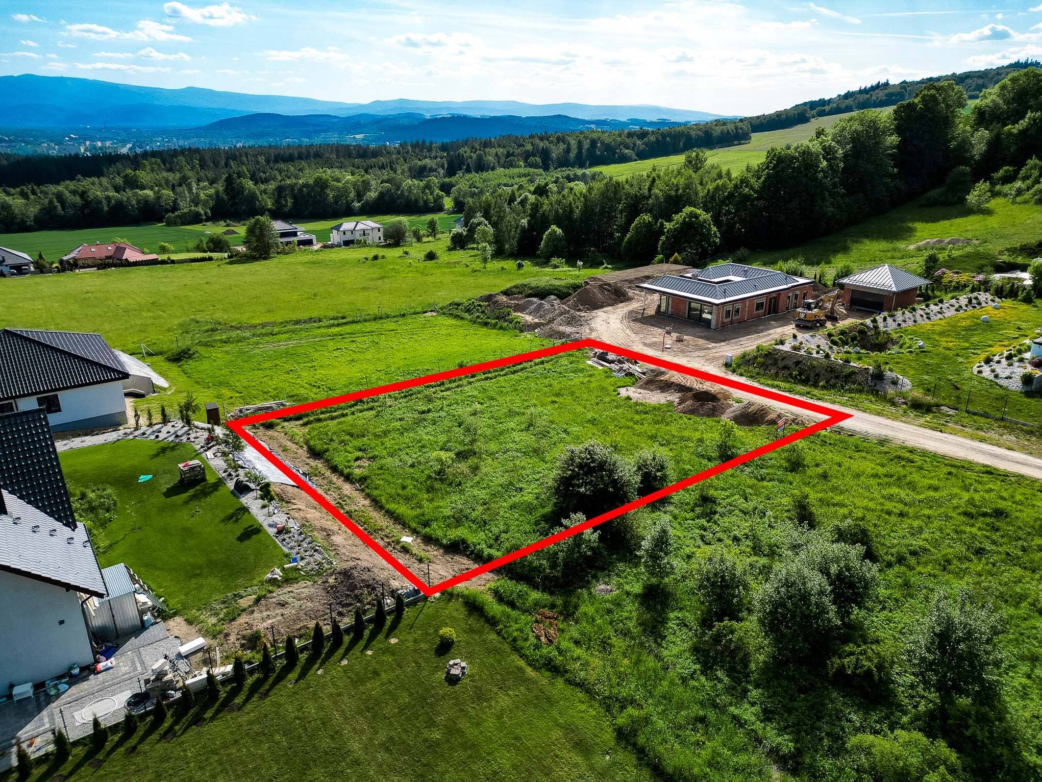 Działka widokowa 1295m² Dziwiszów, MPZP