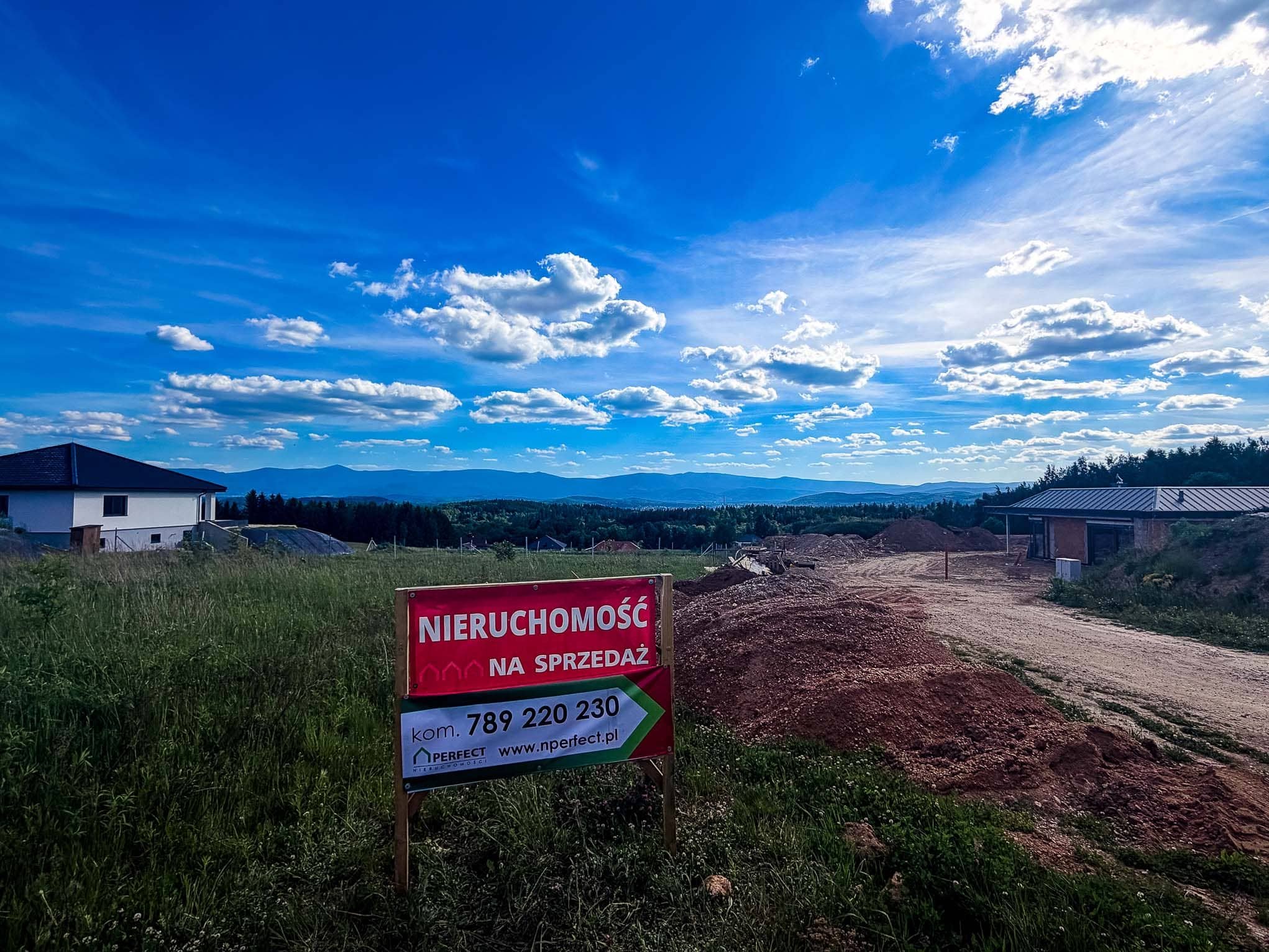 Działka widokowa 1295m² Dziwiszów, MPZP