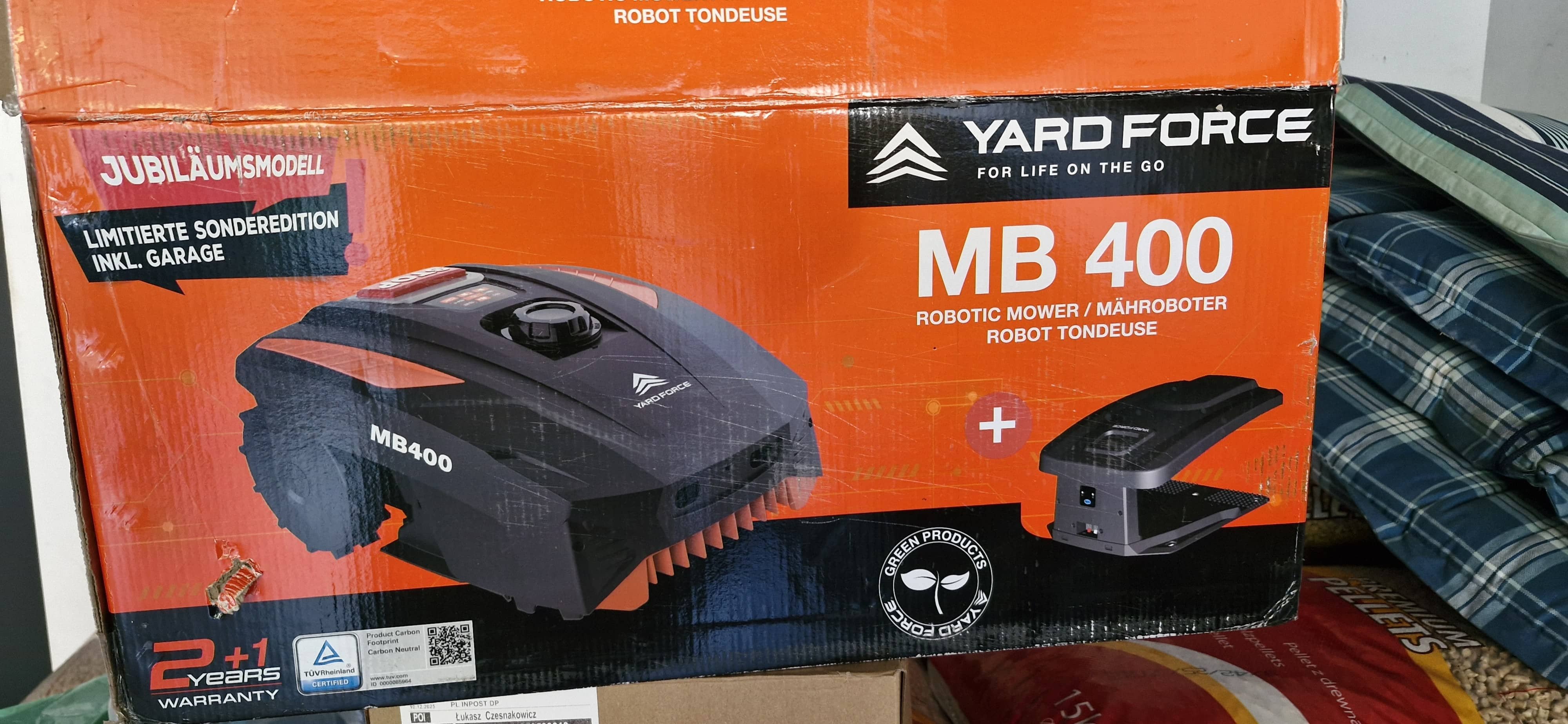 Robot koszący Yard Force MB 400 – okazja!