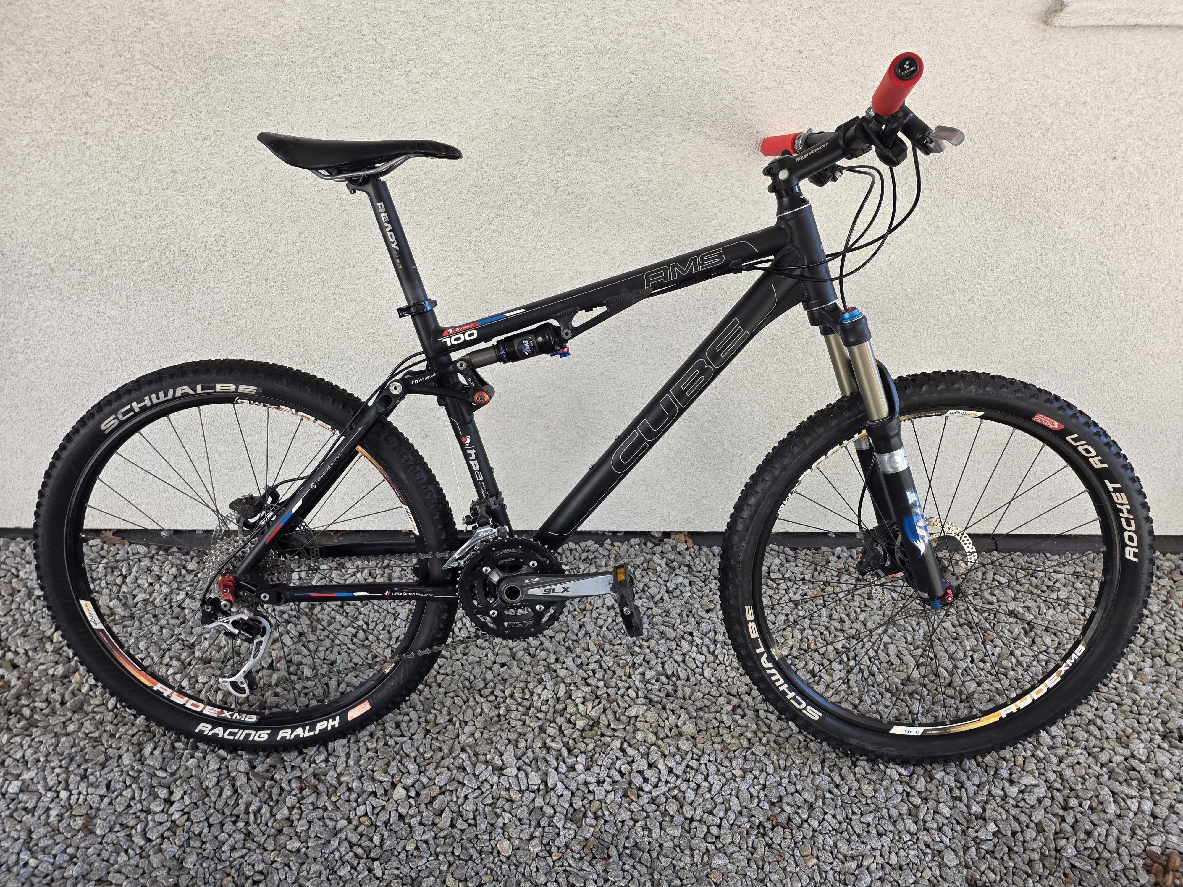 Rower górski CUBE Ams 100 HPA Full-Deore XT,FOX,3x