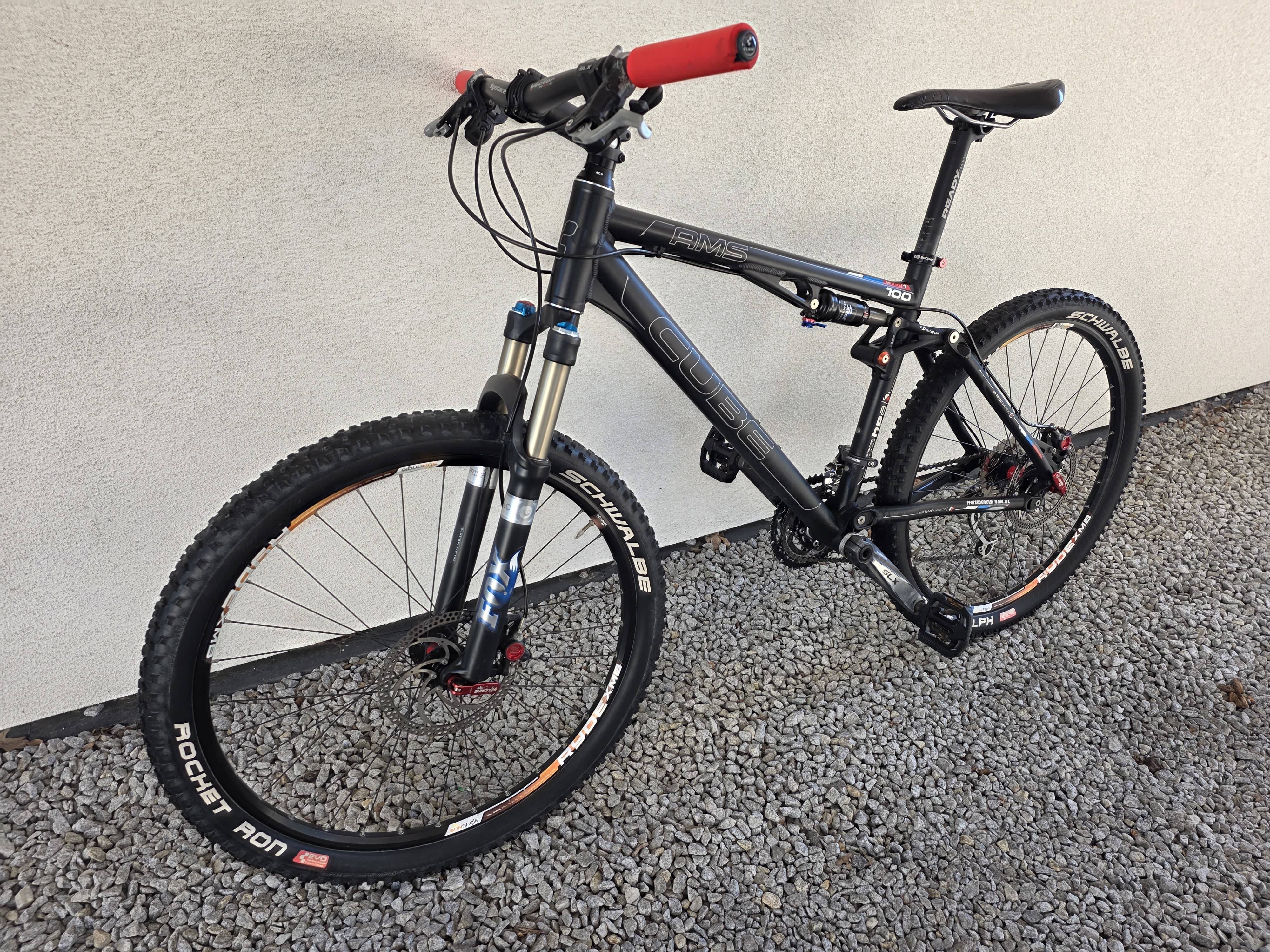 Rower górski CUBE Ams 100 HPA Full-Deore XT,FOX,3x