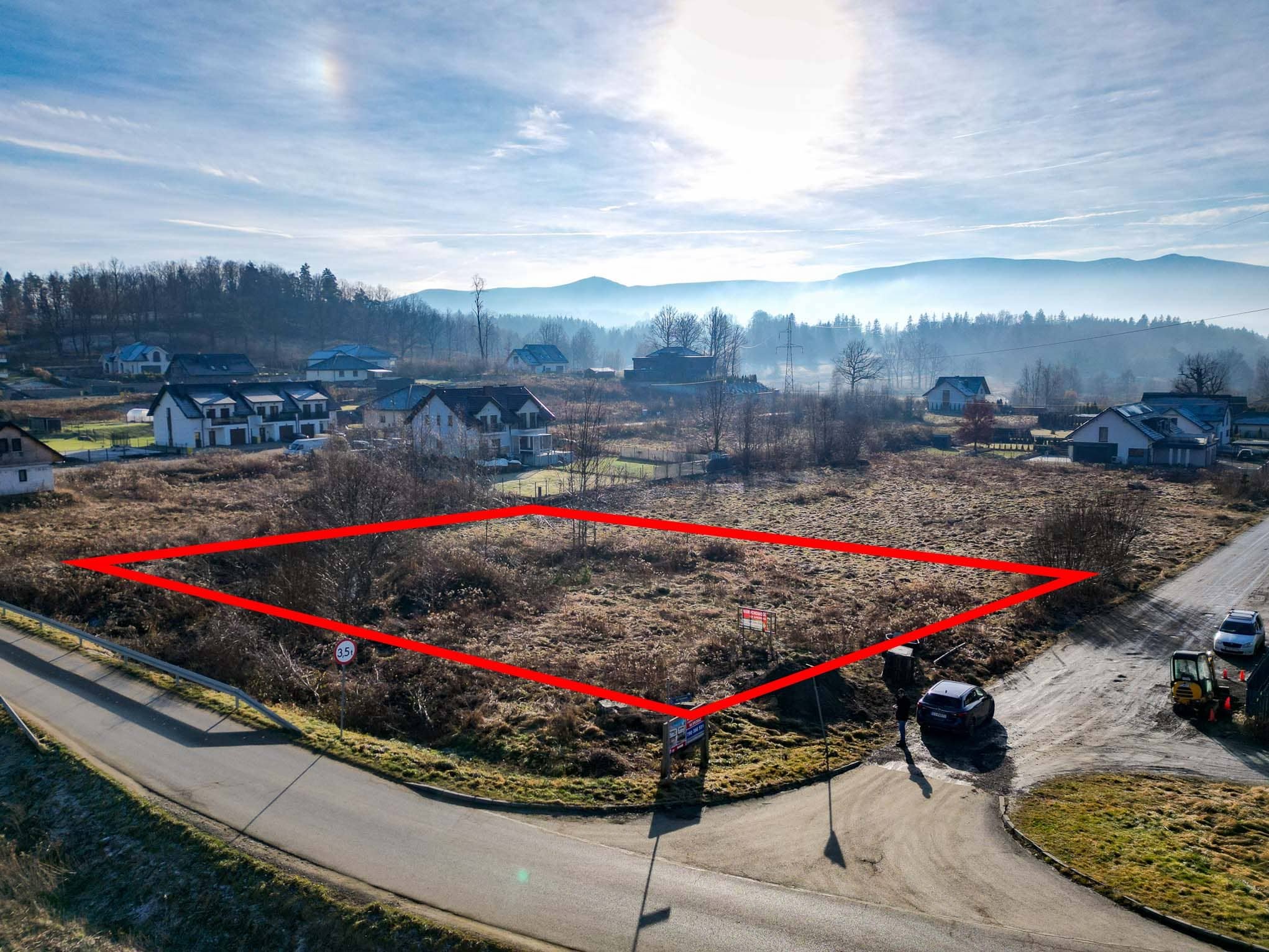 Działka widokowa 2233m² Staniszów, MPZP