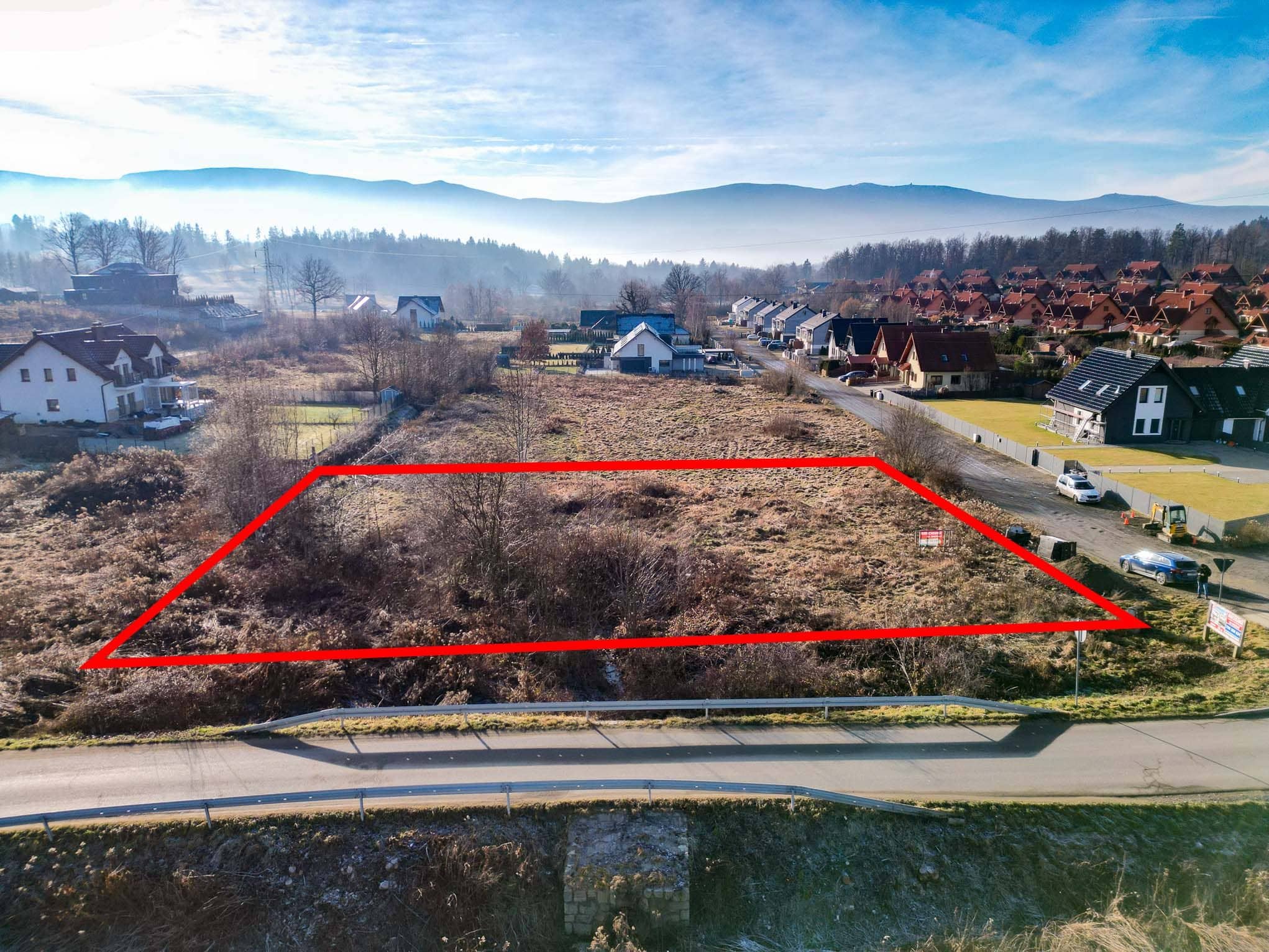 Działka widokowa 2233m² Staniszów, MPZP