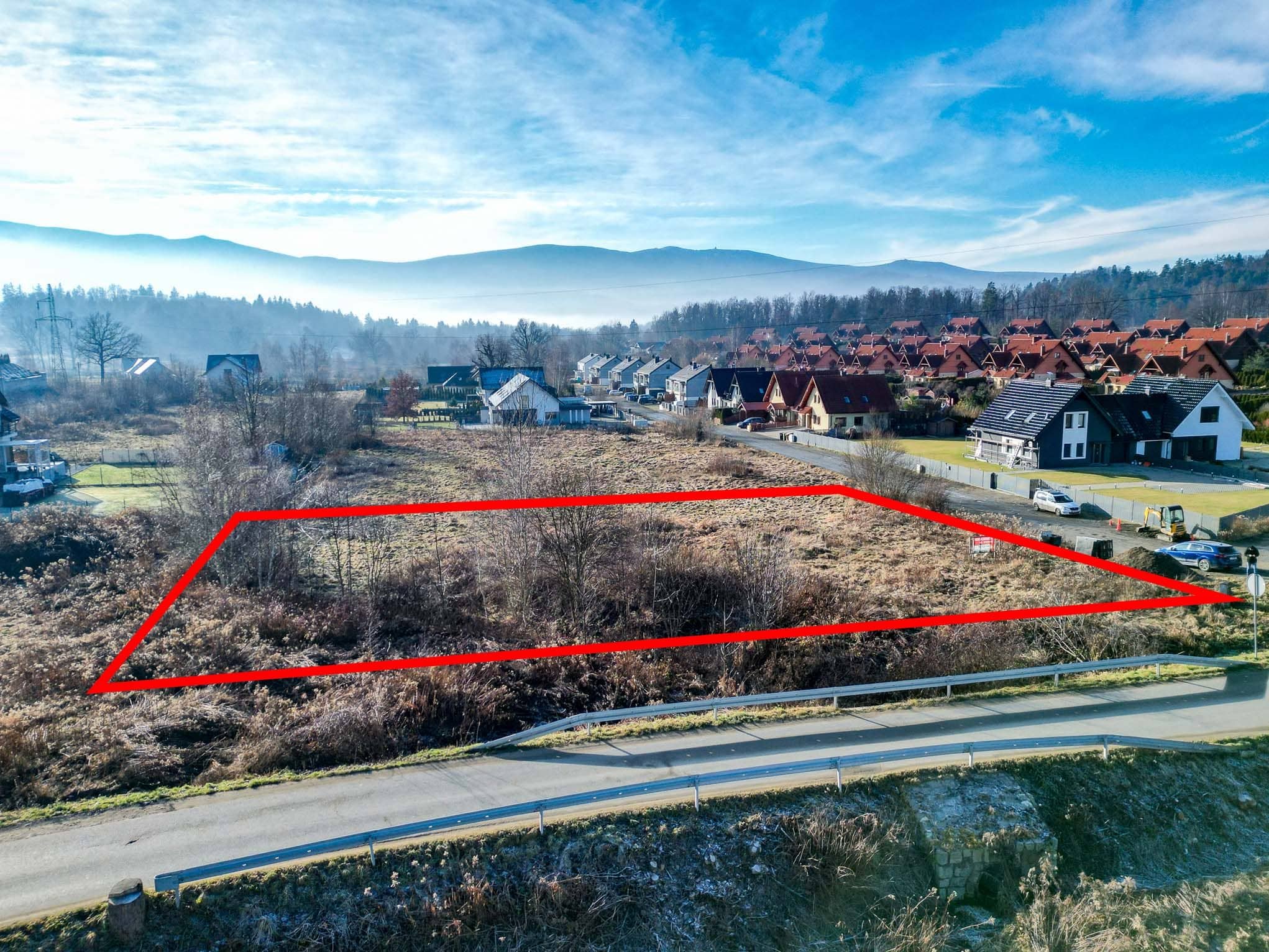 Działka widokowa 2233m² Staniszów, MPZP