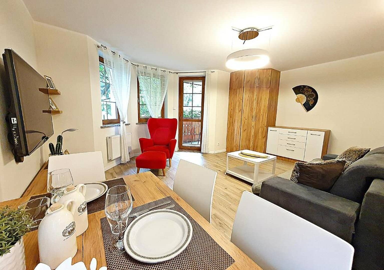 Apartament w Karpaczu 36m2, garaż, balkon
