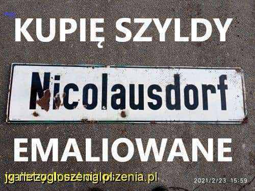 Kupię stare reklamy emaliowane, szyldy 694972047