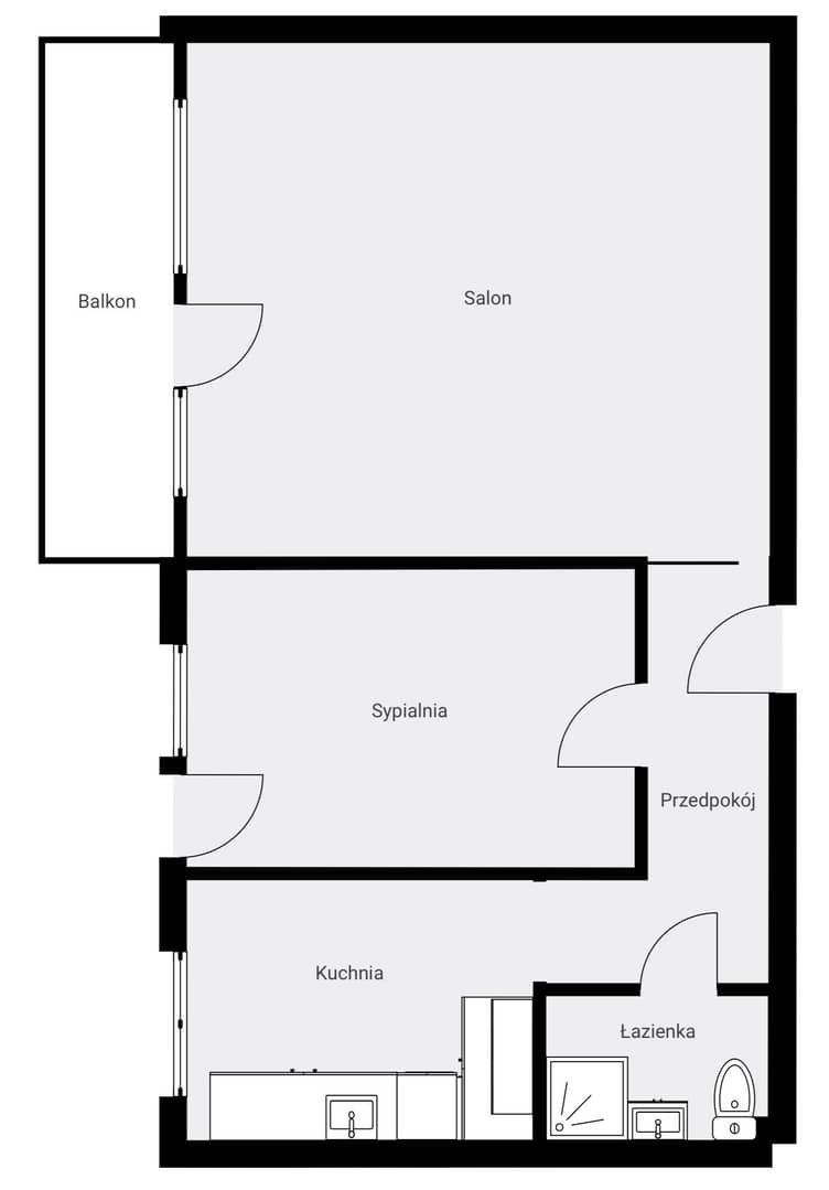 Mieszkanie 53m² Zabobrze po generalnym remoncie