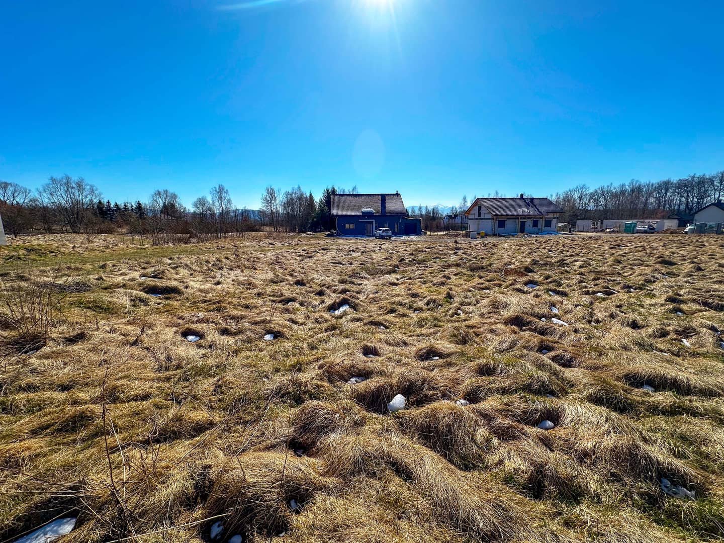 Działka budowlana 1521m² Komarno widokowa