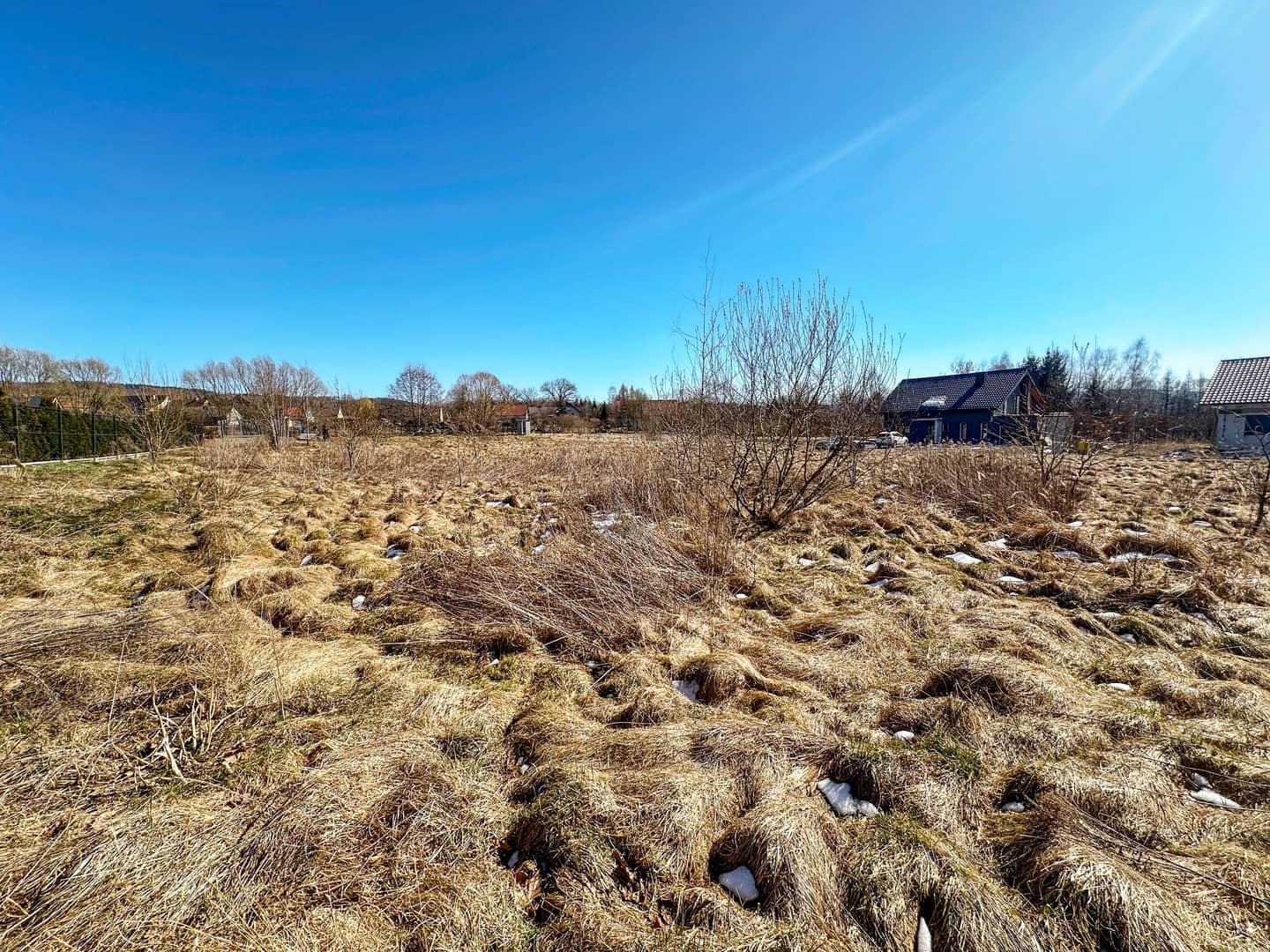 Działka budowlana 1521m² Komarno widokowa