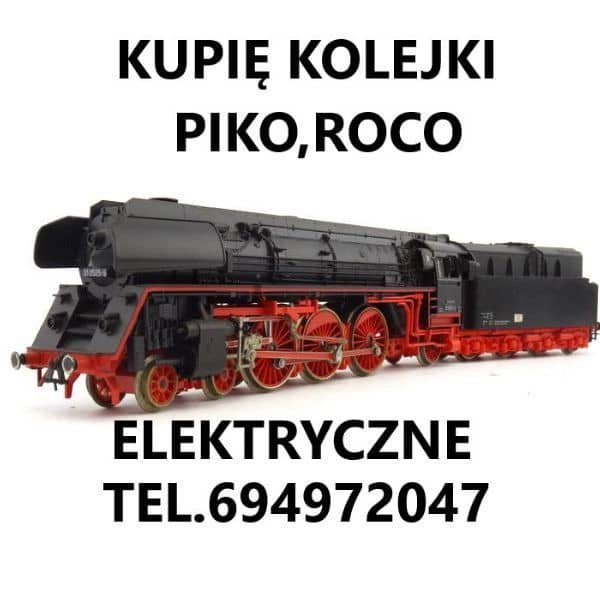Kupię kolejki elektryczne lokomotywy Piko 694972047