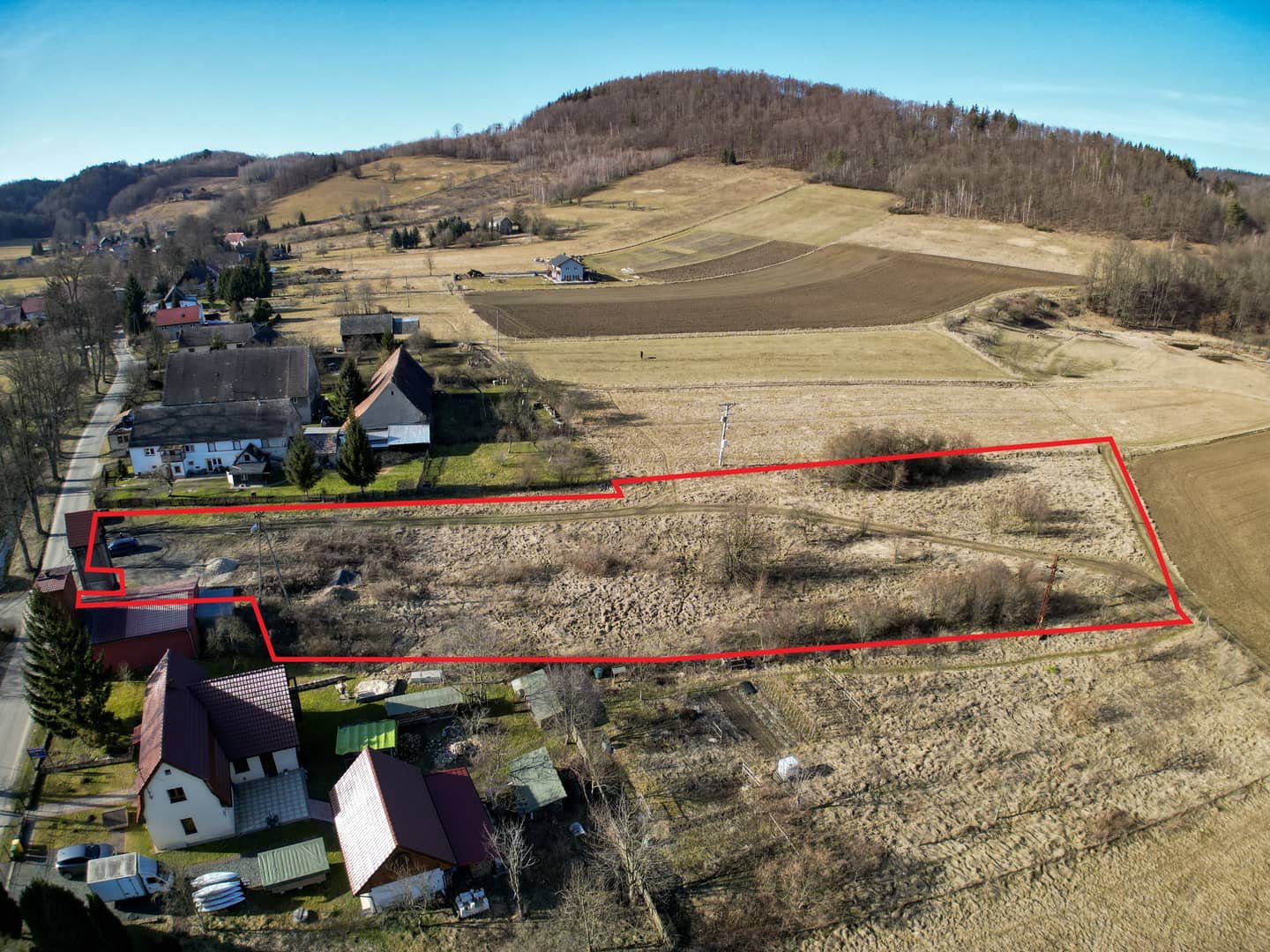 Działki budowlana i rolna 5500m² Pilchowice