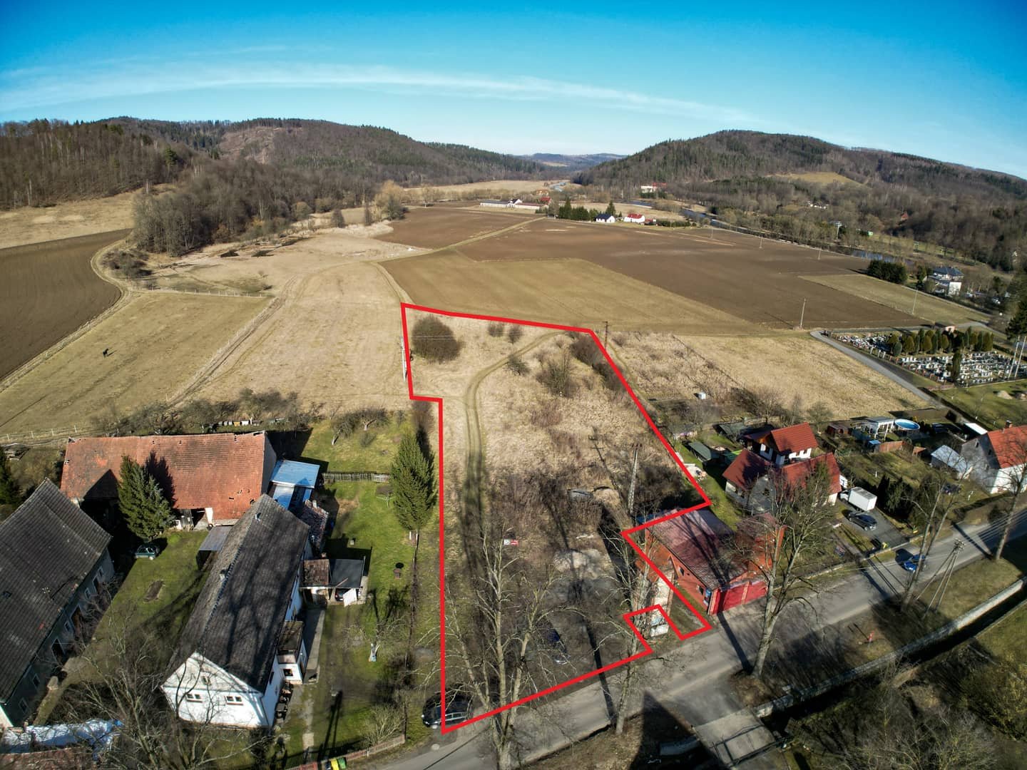 Działki budowlana i rolna 5500m² Pilchowice