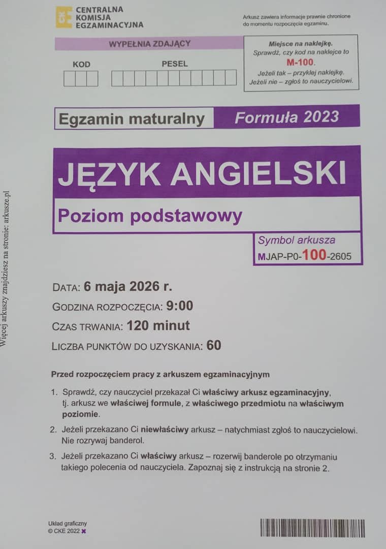 Korepetycje z języka angielskiego
