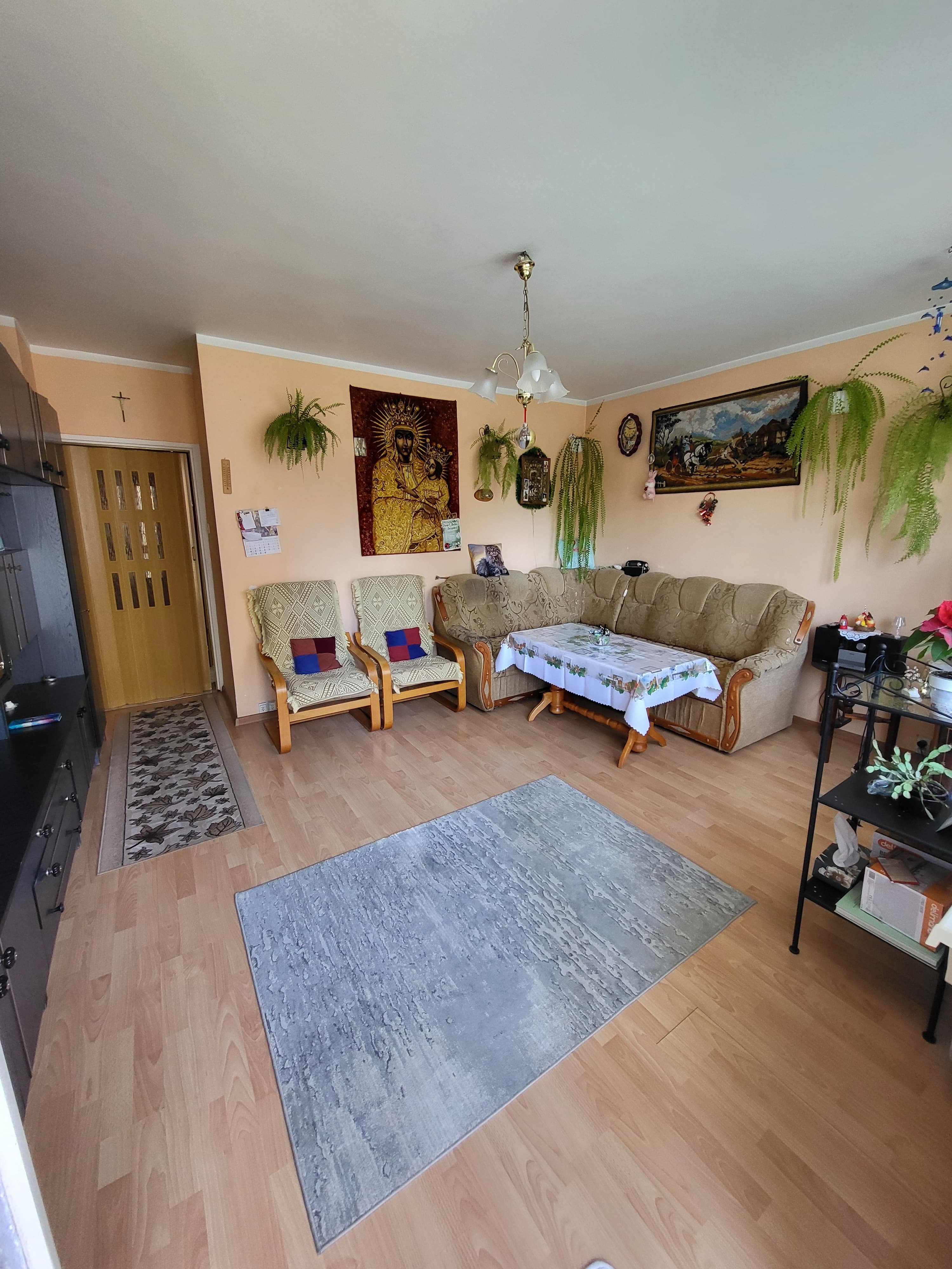 3 pokoje. 1 piętro. Balkon. Gałczyńskiego