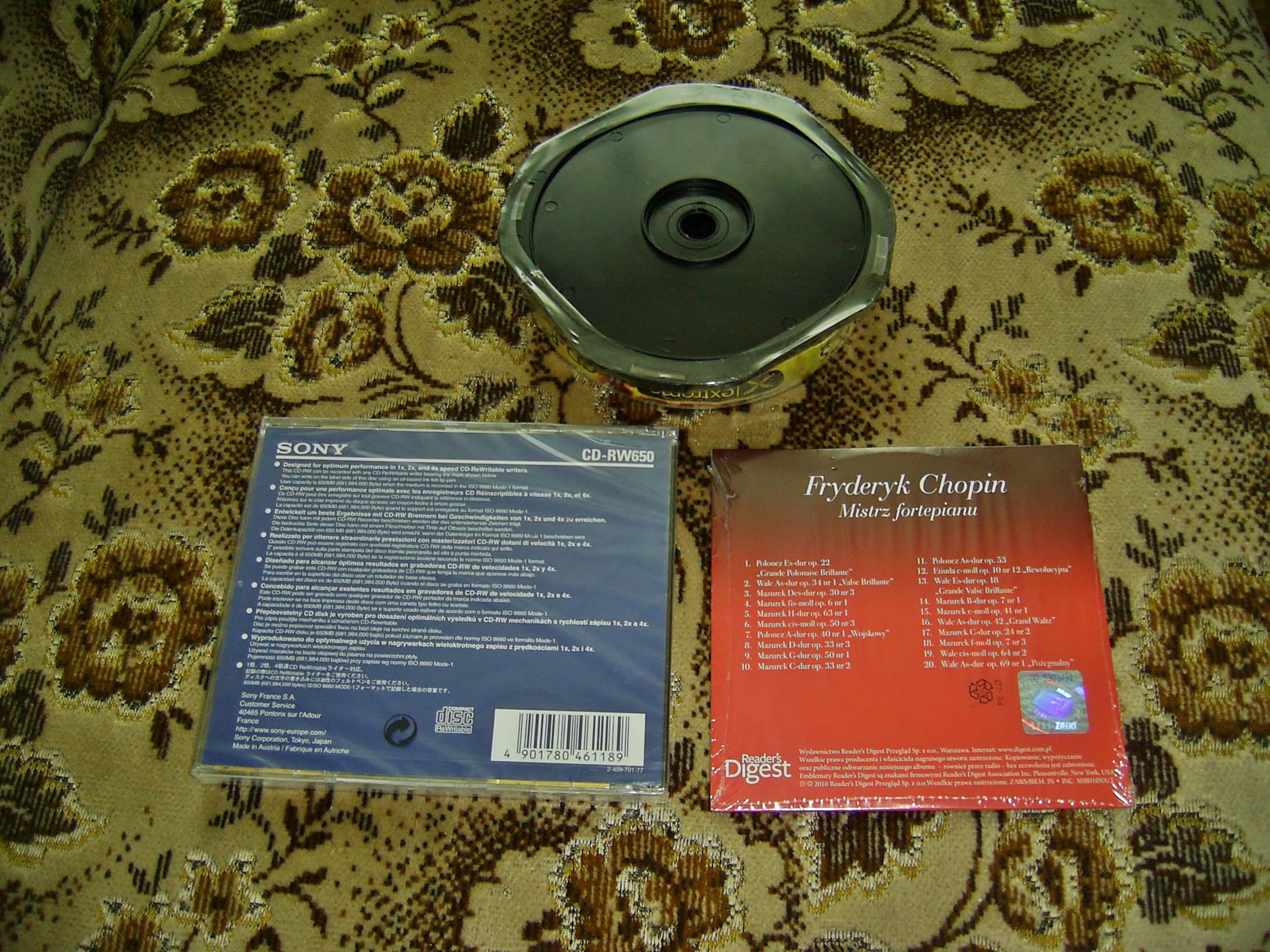 Zestaw płyt cd