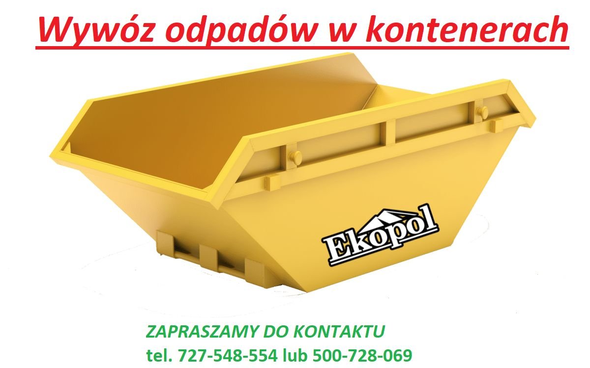 Kontenery wynajem- odpady po budowlane ,gruz i inne