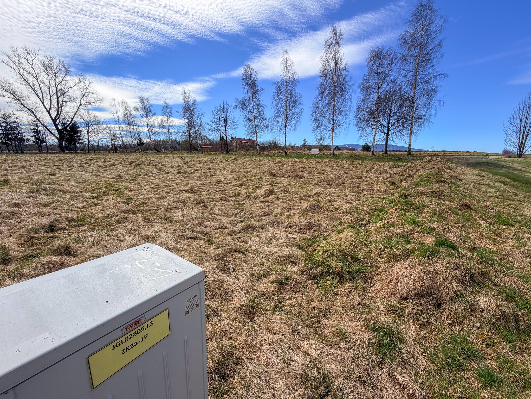 Działka budowlana 971 m2 z prądem - Zacisze