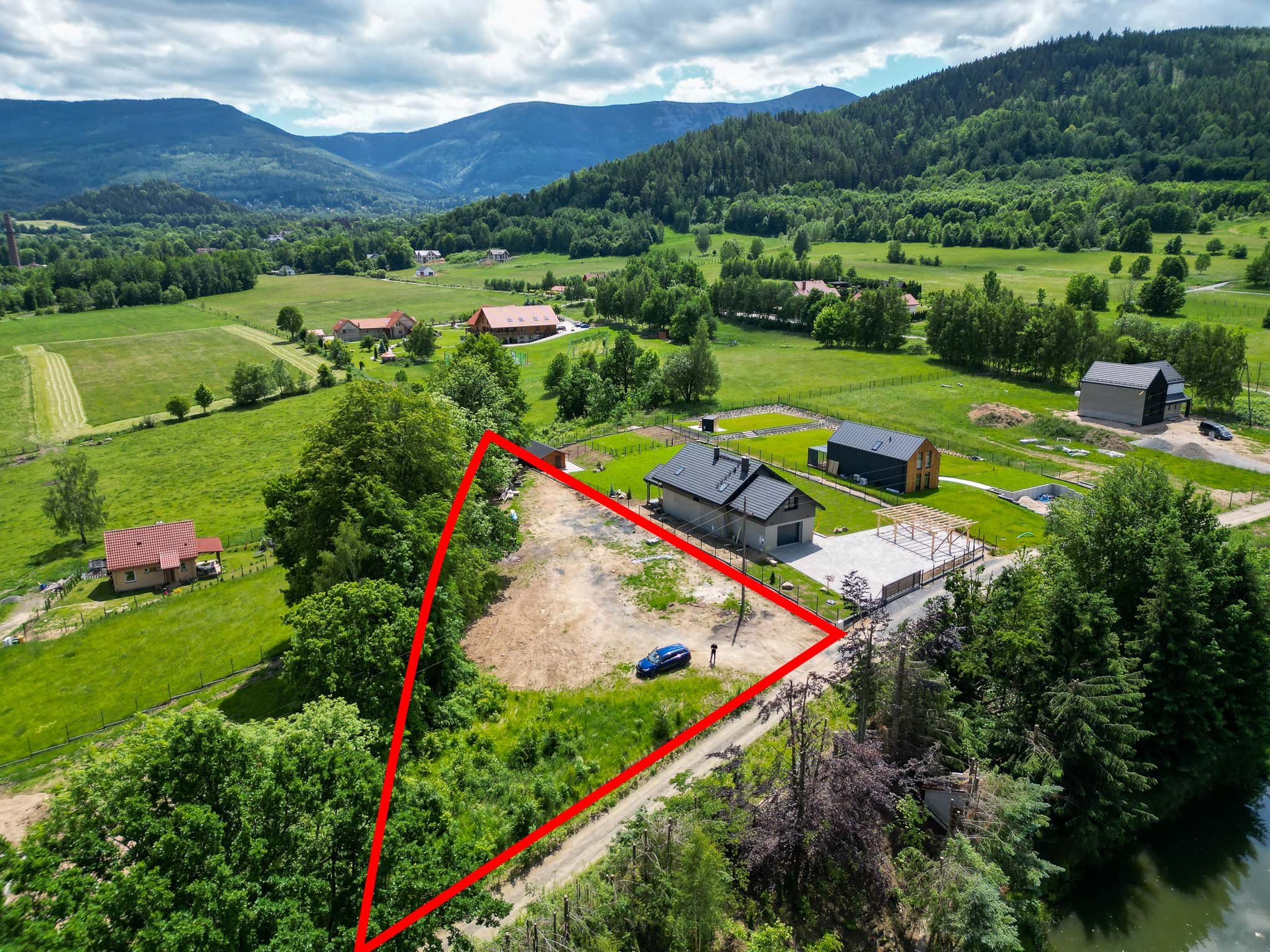Działka 1847 m2 Miłków k. Karpacza - MPZP