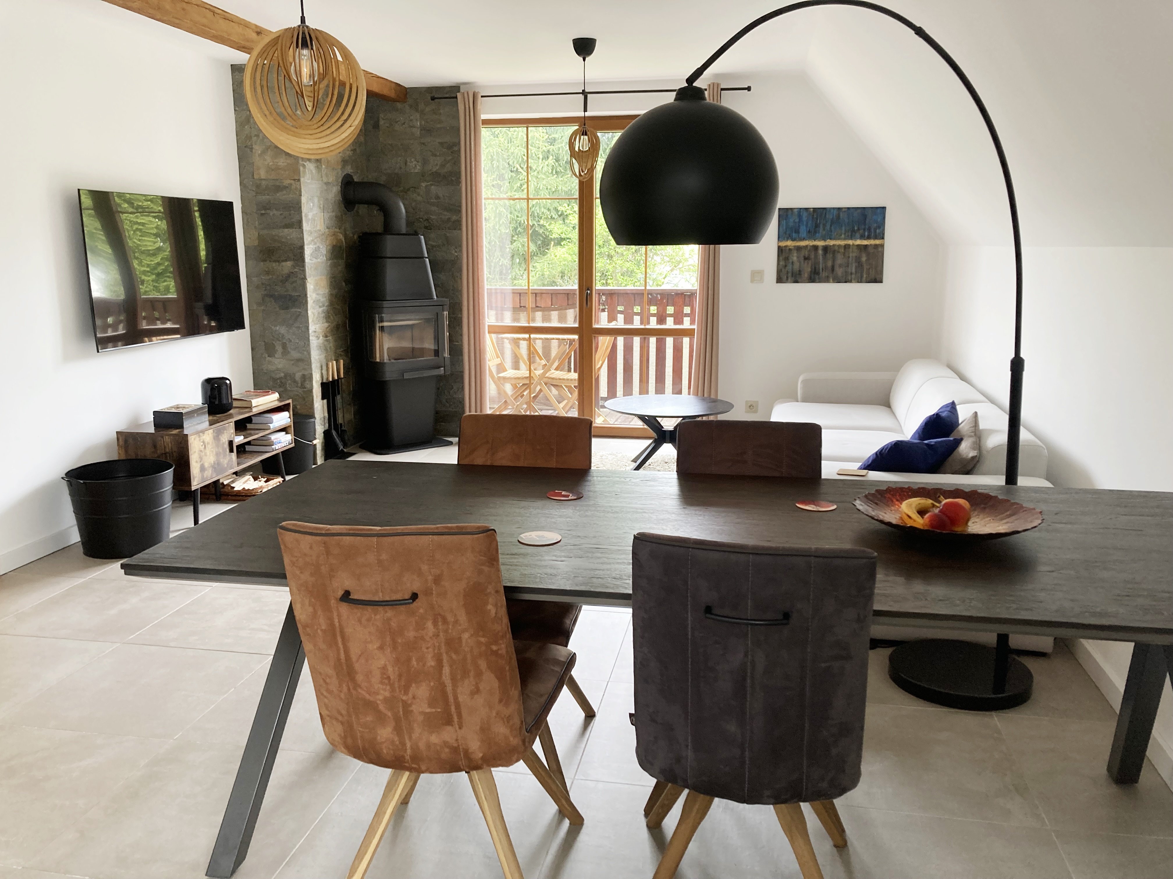 Dwupoziomowy apartament z sauną w Podgórzynie