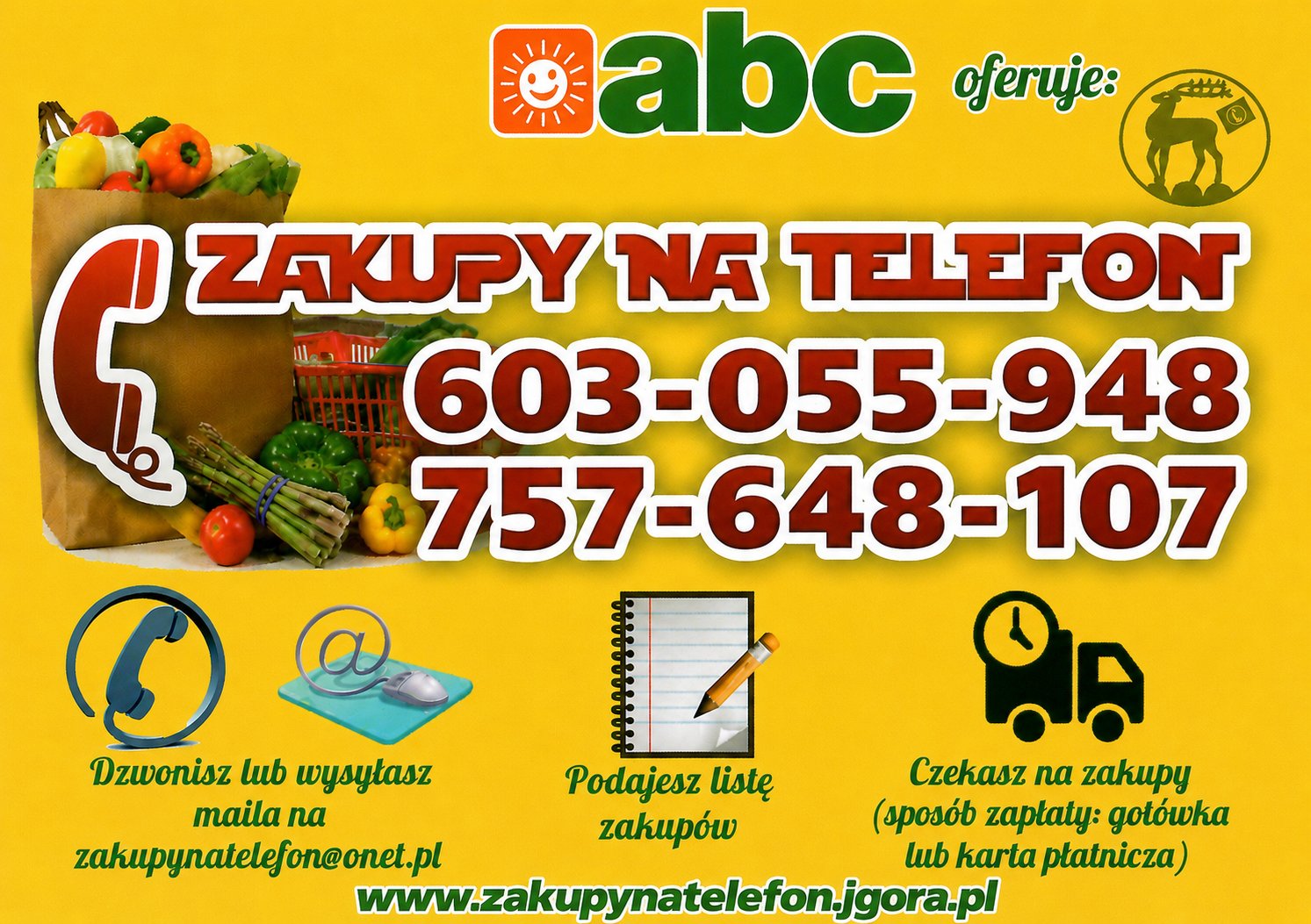 Zakupy na telefon