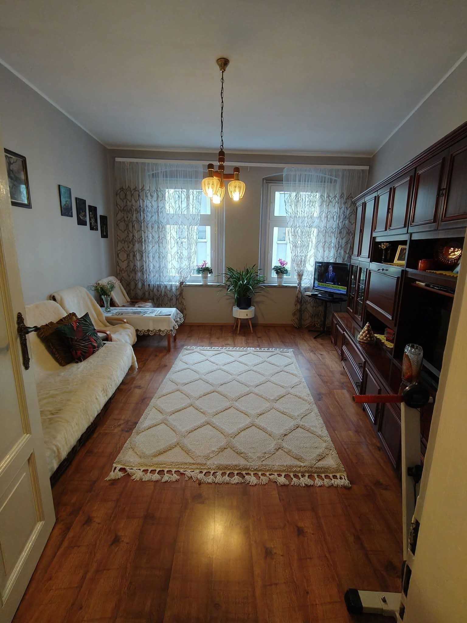 Duże mieszkanie w centrum. Piłsudskiego. 1 piętro. Balkon