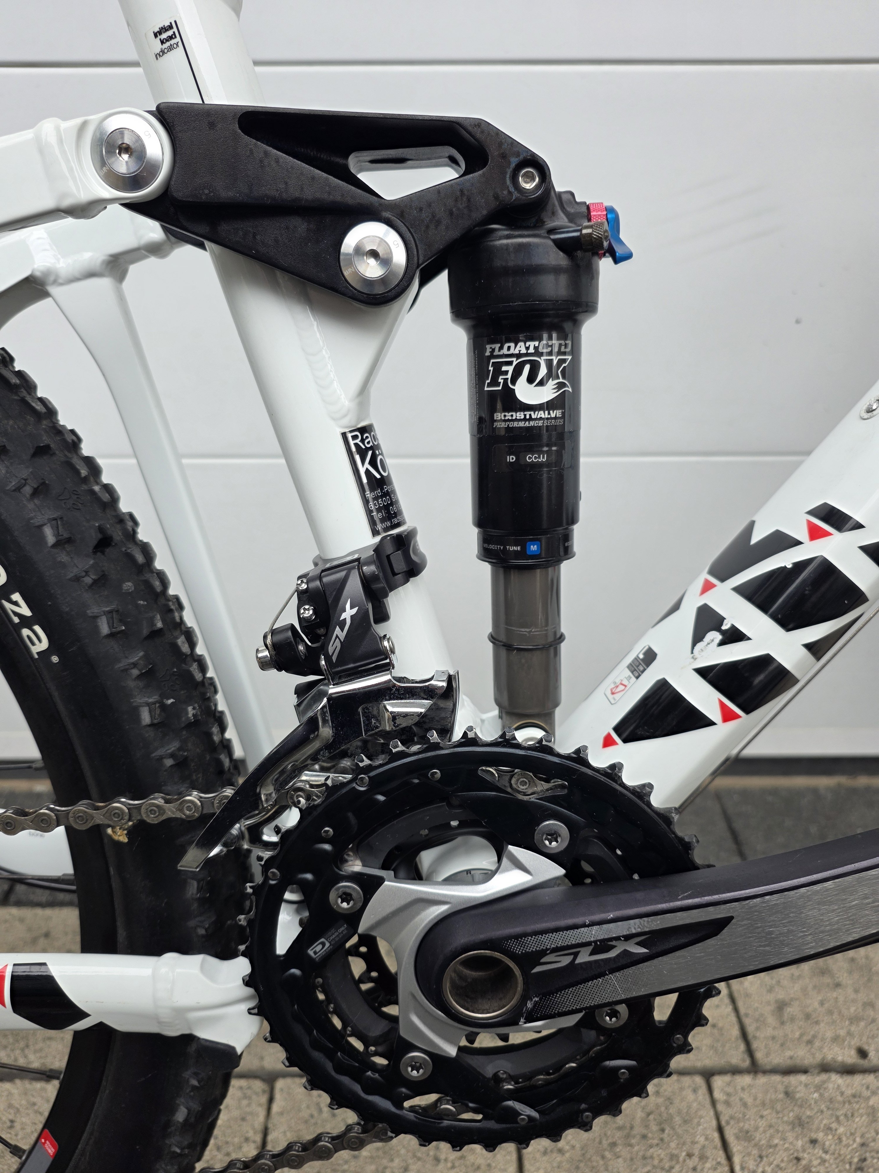 Rower górski BMC TRAIL FOX TF03 FULL-FOX,rama L,DEORE XT,DT Swiss,3x10