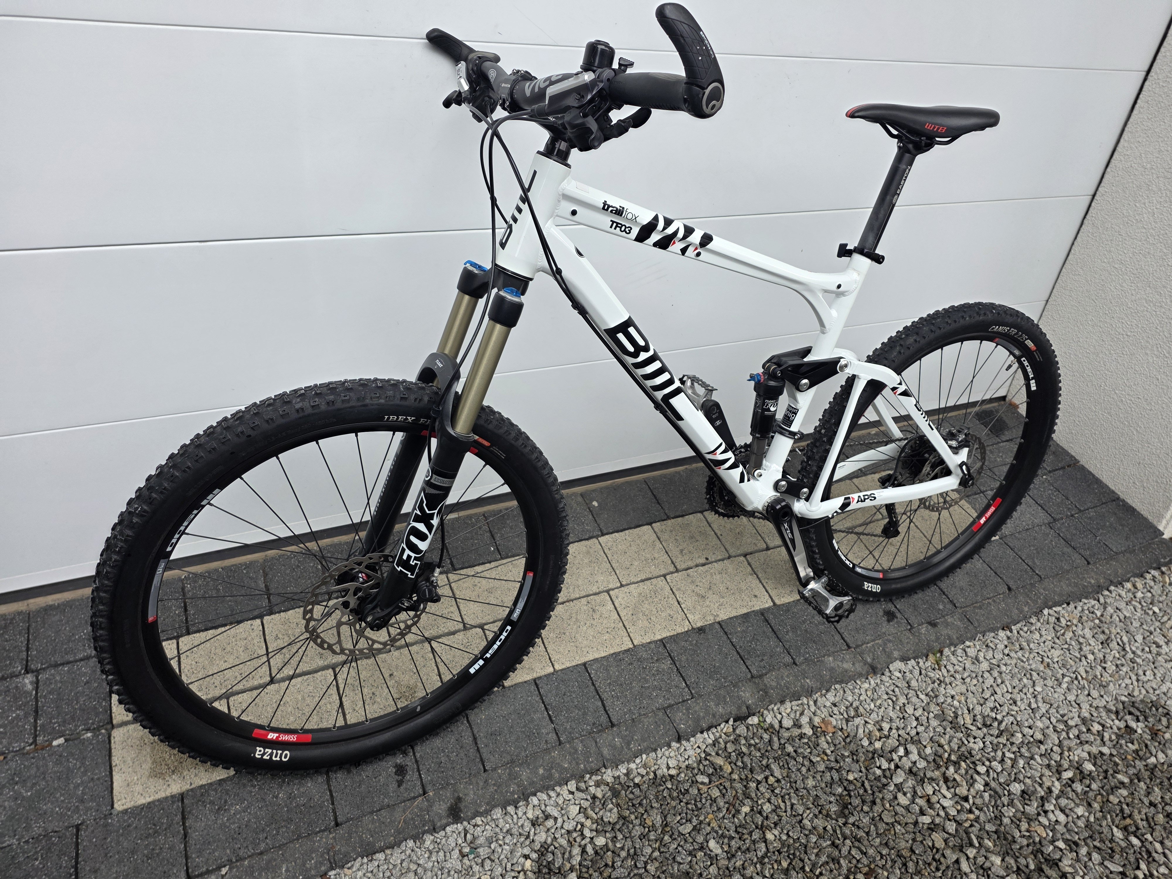 Rower górski BMC TRAIL FOX TF03 FULL-FOX,rama L,DEORE XT,DT Swiss,3x10