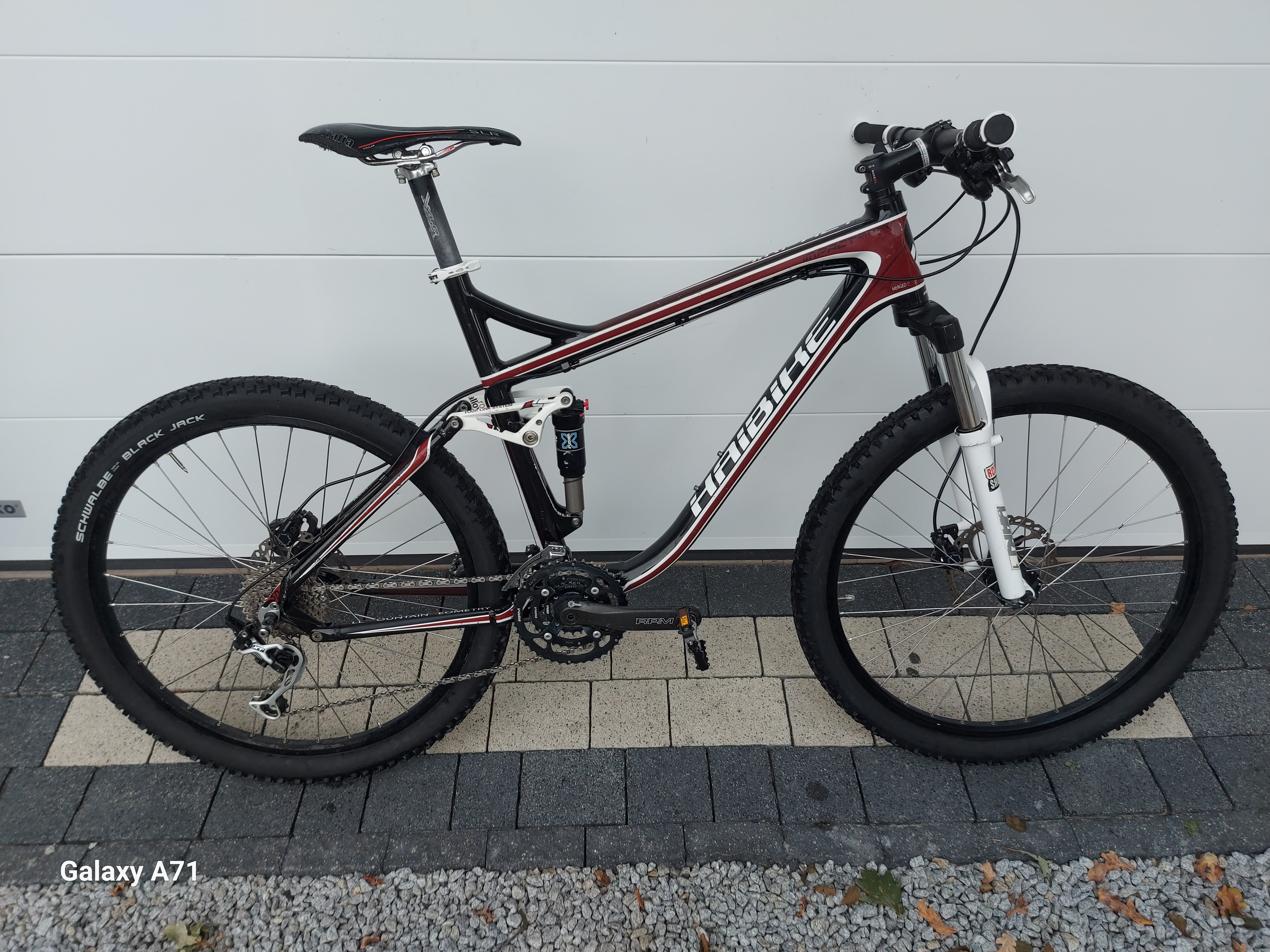 Rower górski HAIBIKE IMPACT RX FULL-Deore XT,ROCKSHOX,rama 21"-mega