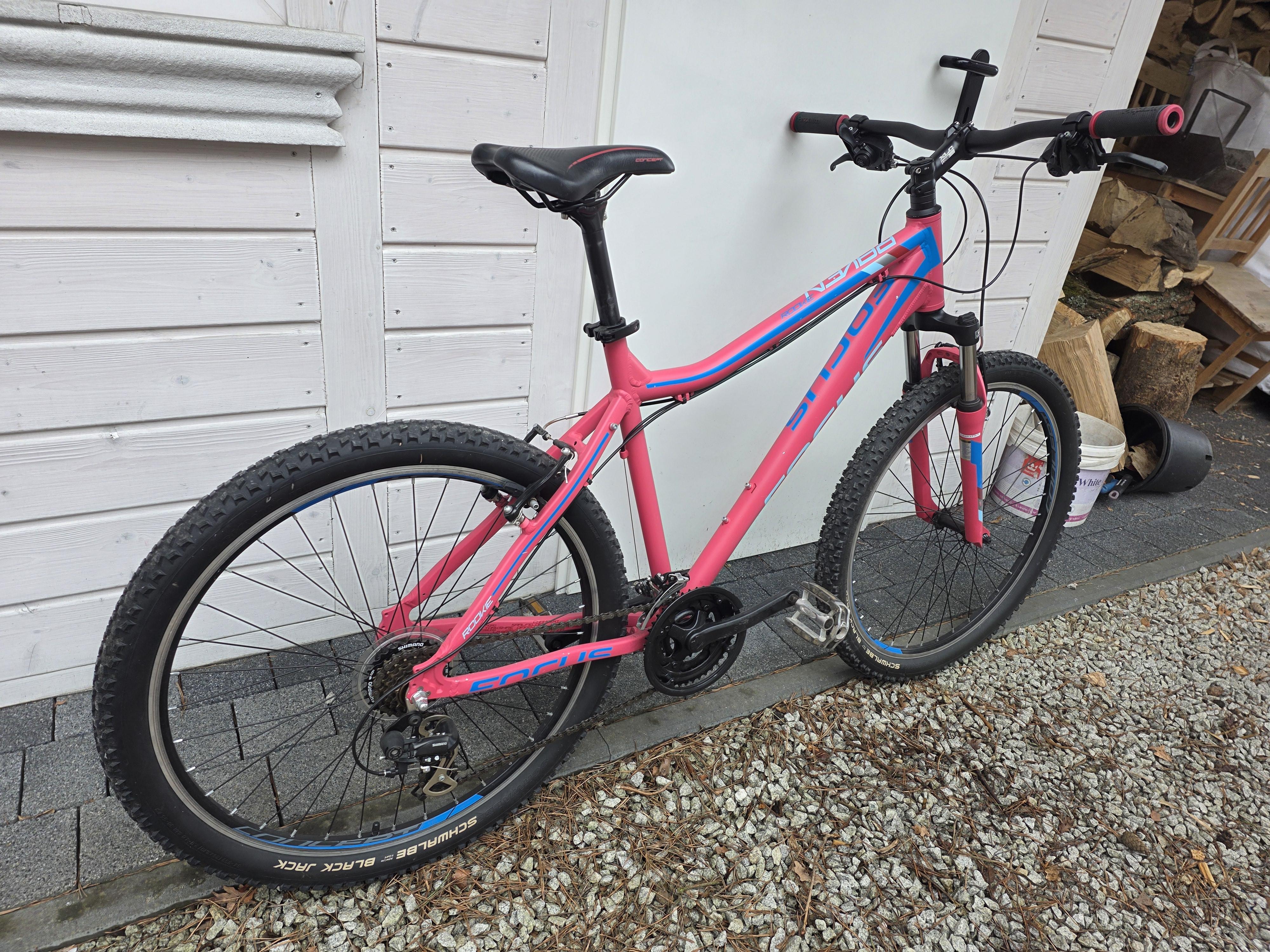 Rower górski FOCUS RAVEN ROOKIE-SHIMANO,amortyzator,alu.XL-ZADBANY