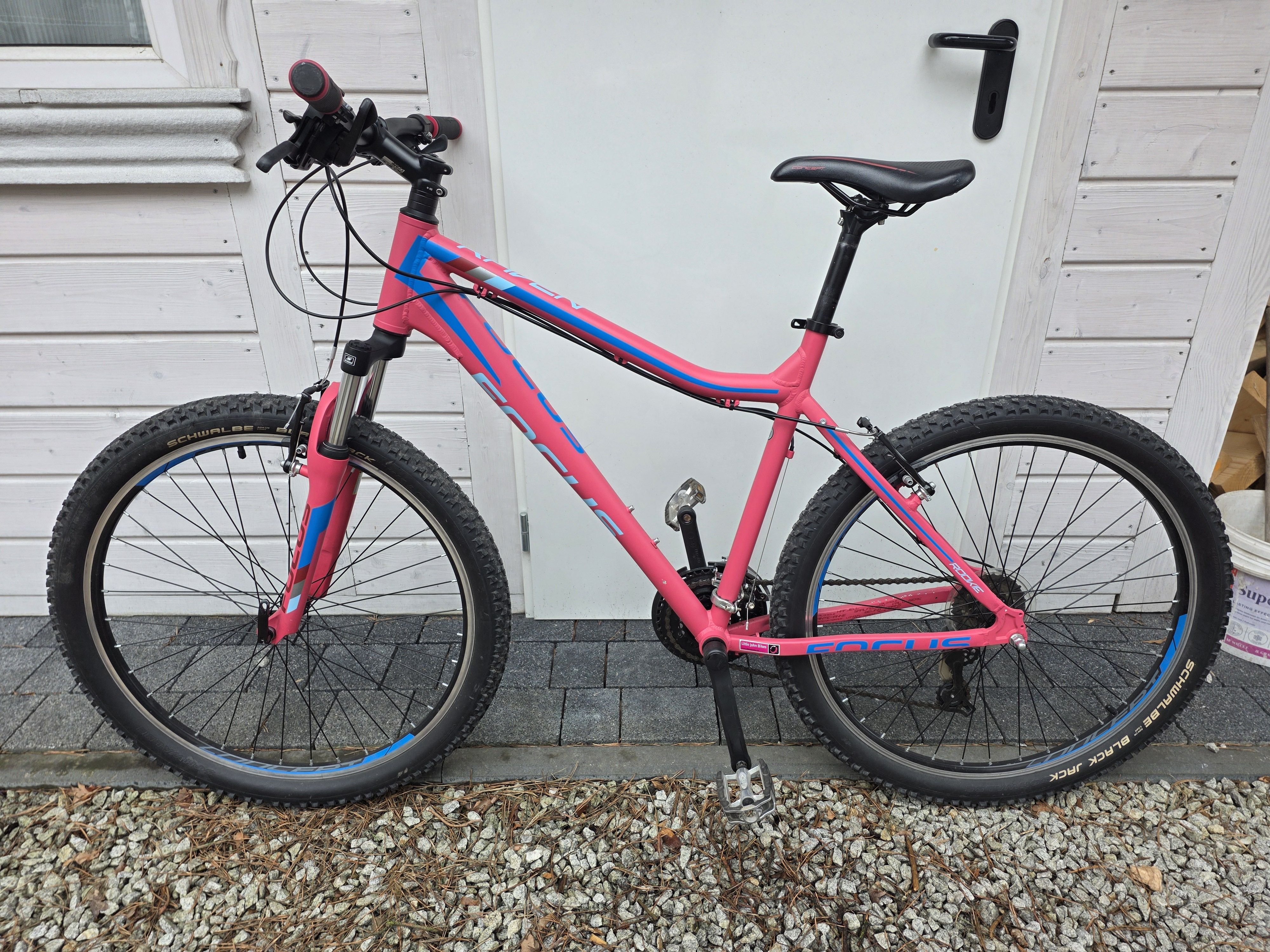 Rower górski FOCUS RAVEN ROOKIE-SHIMANO,amortyzator,alu.XL-ZADBANY