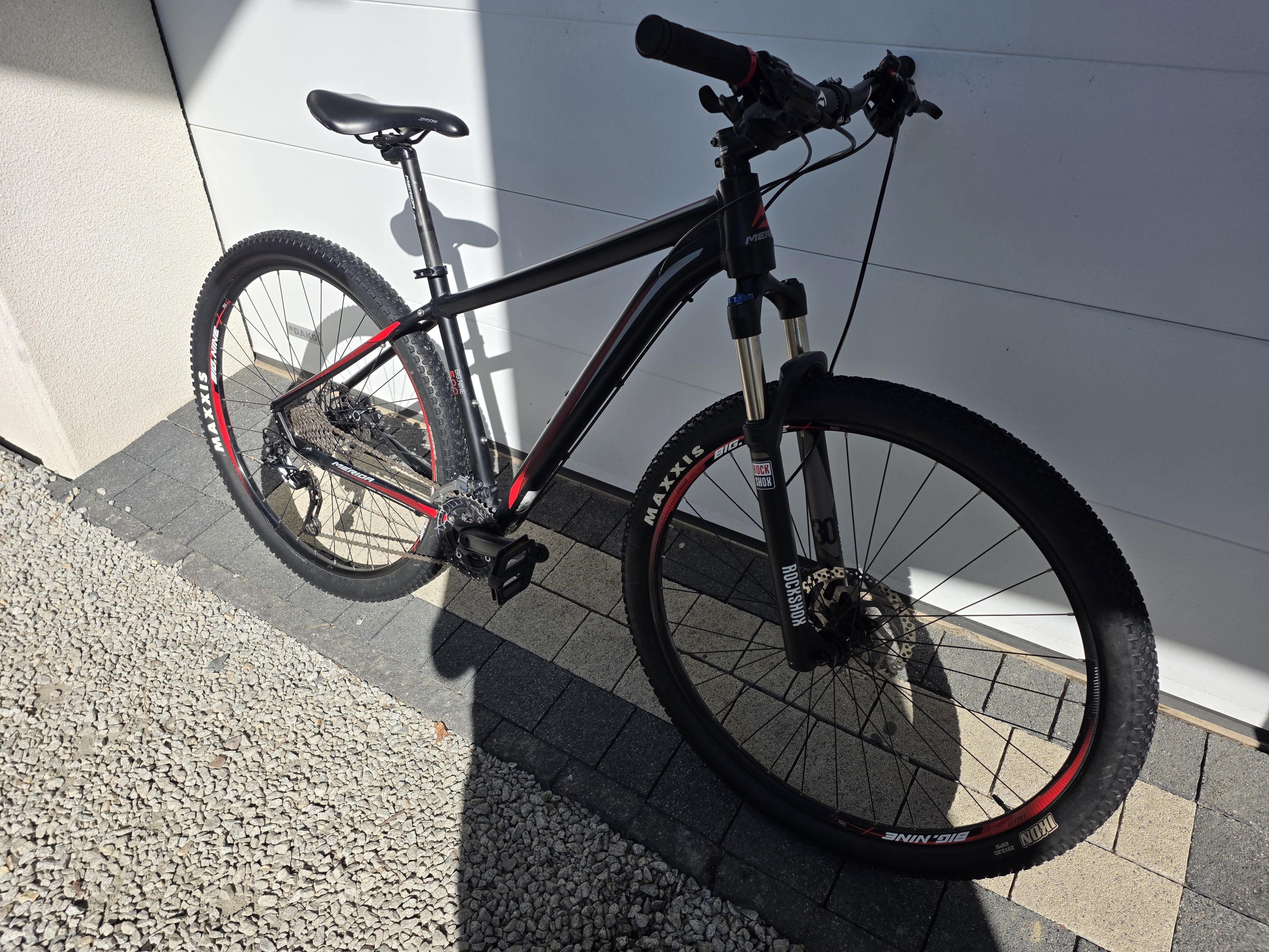 Rower górski MERIDA BIG.NINE 500-koła 29",DEORE XT,ROCKSHOX,rama 18",platformy-OKAZJ