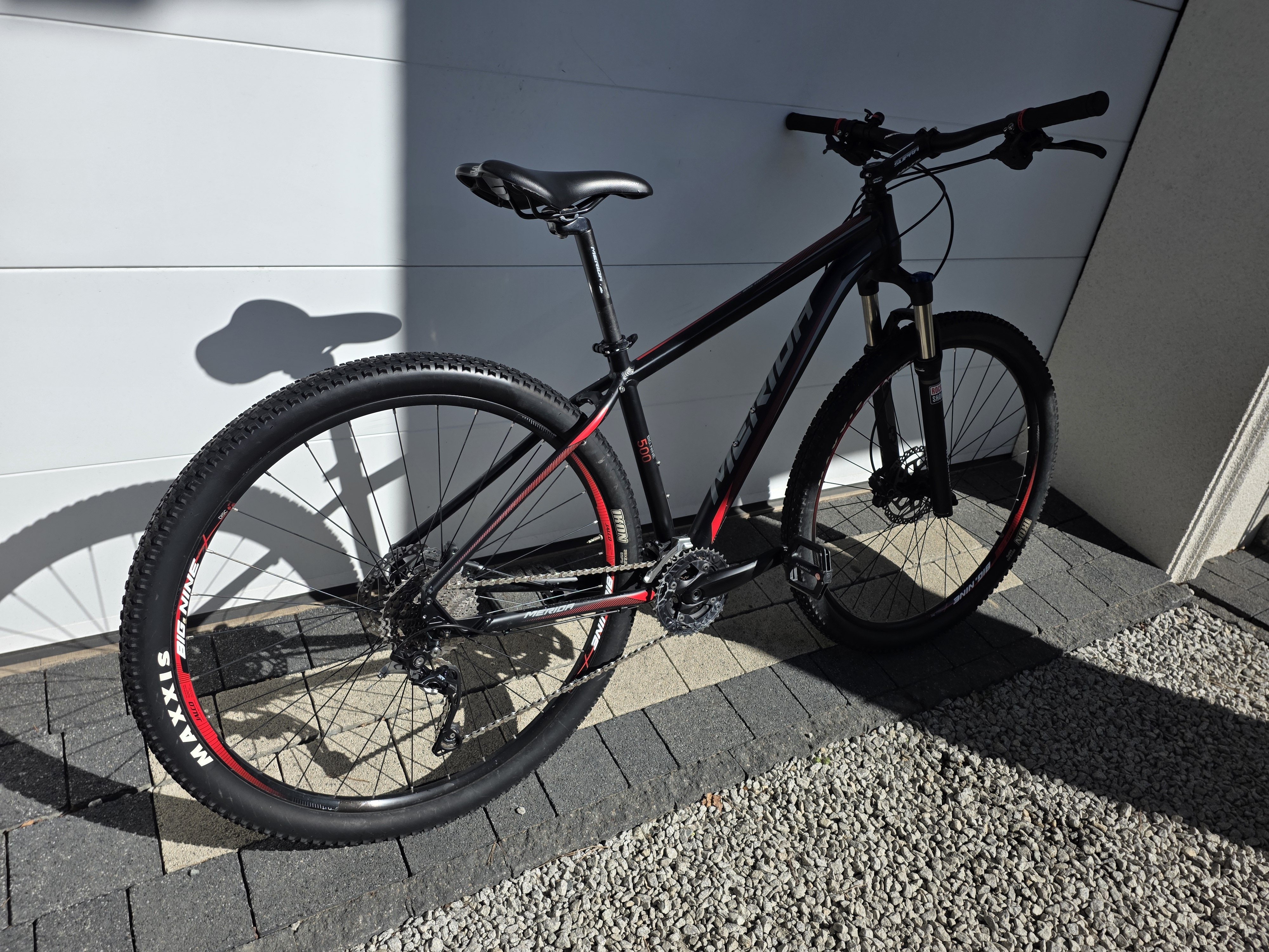 Rower górski MERIDA BIG.NINE 500-koła 29",DEORE XT,ROCKSHOX,rama 18",platformy-OKAZJ