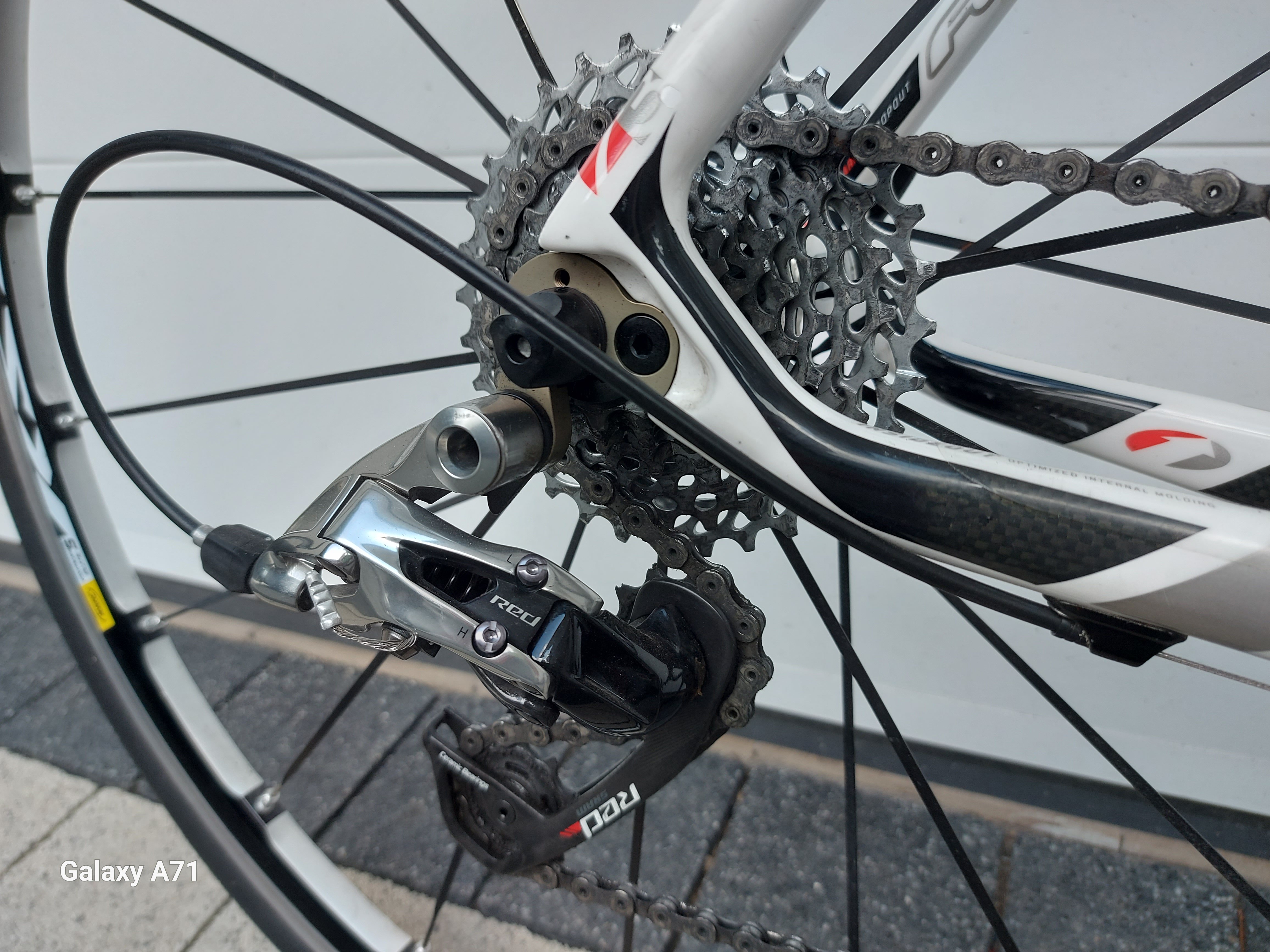 Rower szosowy FELT 23 RED-SRAM RED,2x11,CARBON,waga 7,50 kg-igła