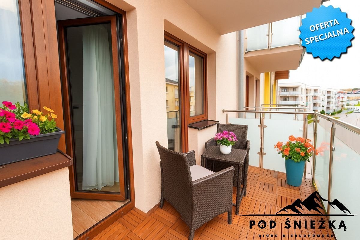 Mieszkanie trzypokojowe- nowe budownictwo-taras-balkon- Jelenia Góra