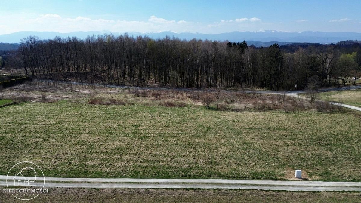 Działka budowlana - pozwolenie na budowę - 1620m2 - Dziwiszów