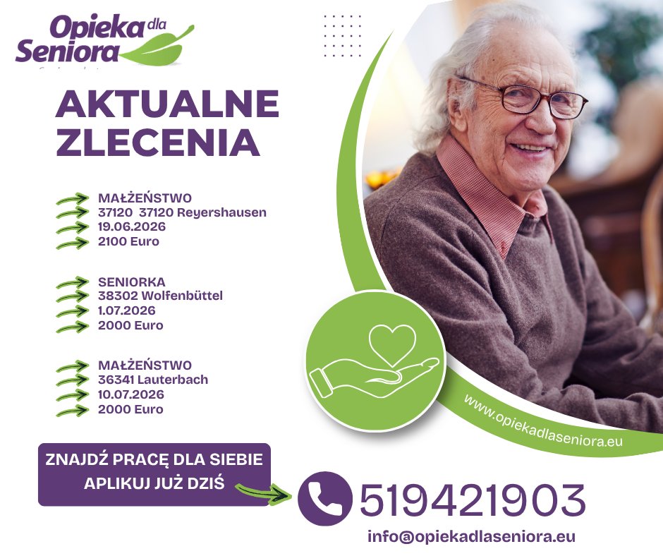 🍃 Zlecenie do Seniorki  🏠38302 Wolfenbüttel / Dolna Saksonia