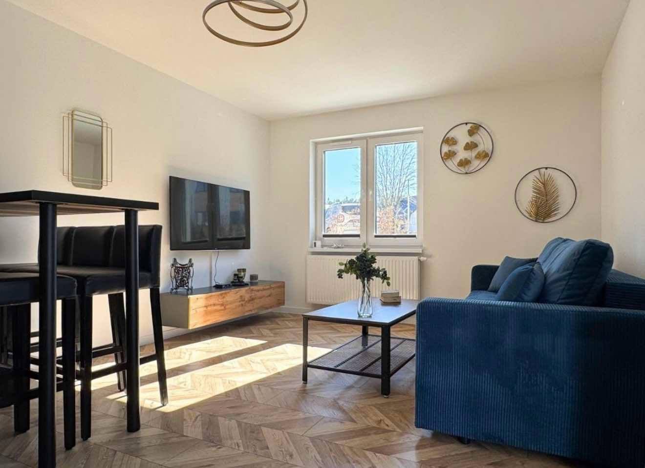 Komfortowy 2 pokojowy apartament z ogródkiem