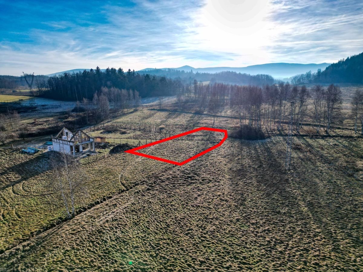 Działka budowlana 1018 m2 - Czarne, Jelenia Góra