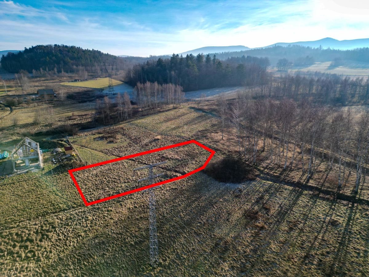 Działka budowlana 1018 m2 - Czarne, Jelenia Góra