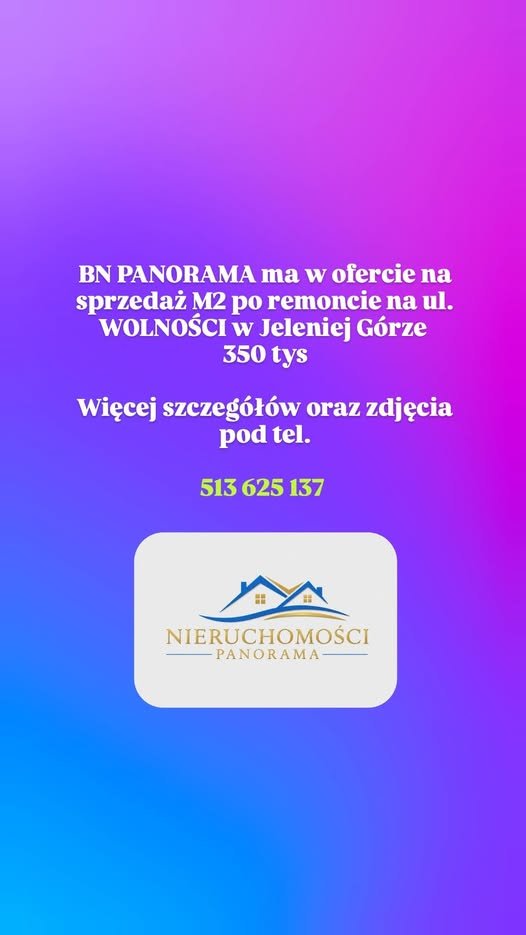 M2 na ul. Wolności w Jeleniej Górze