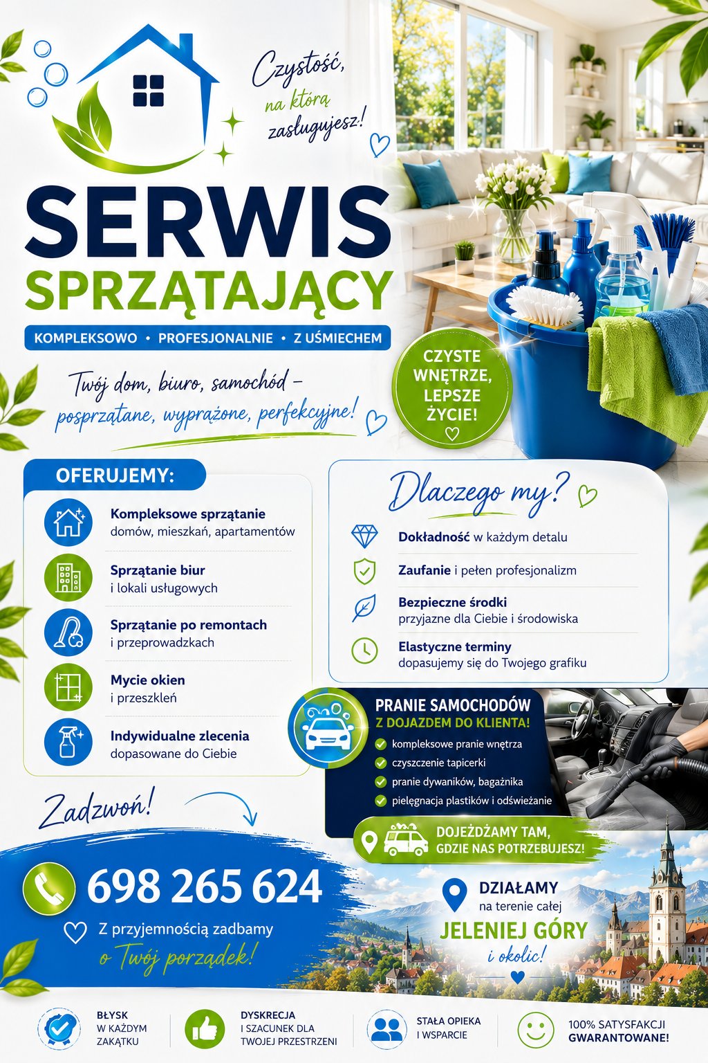 Serwis sprzątający Dawclean