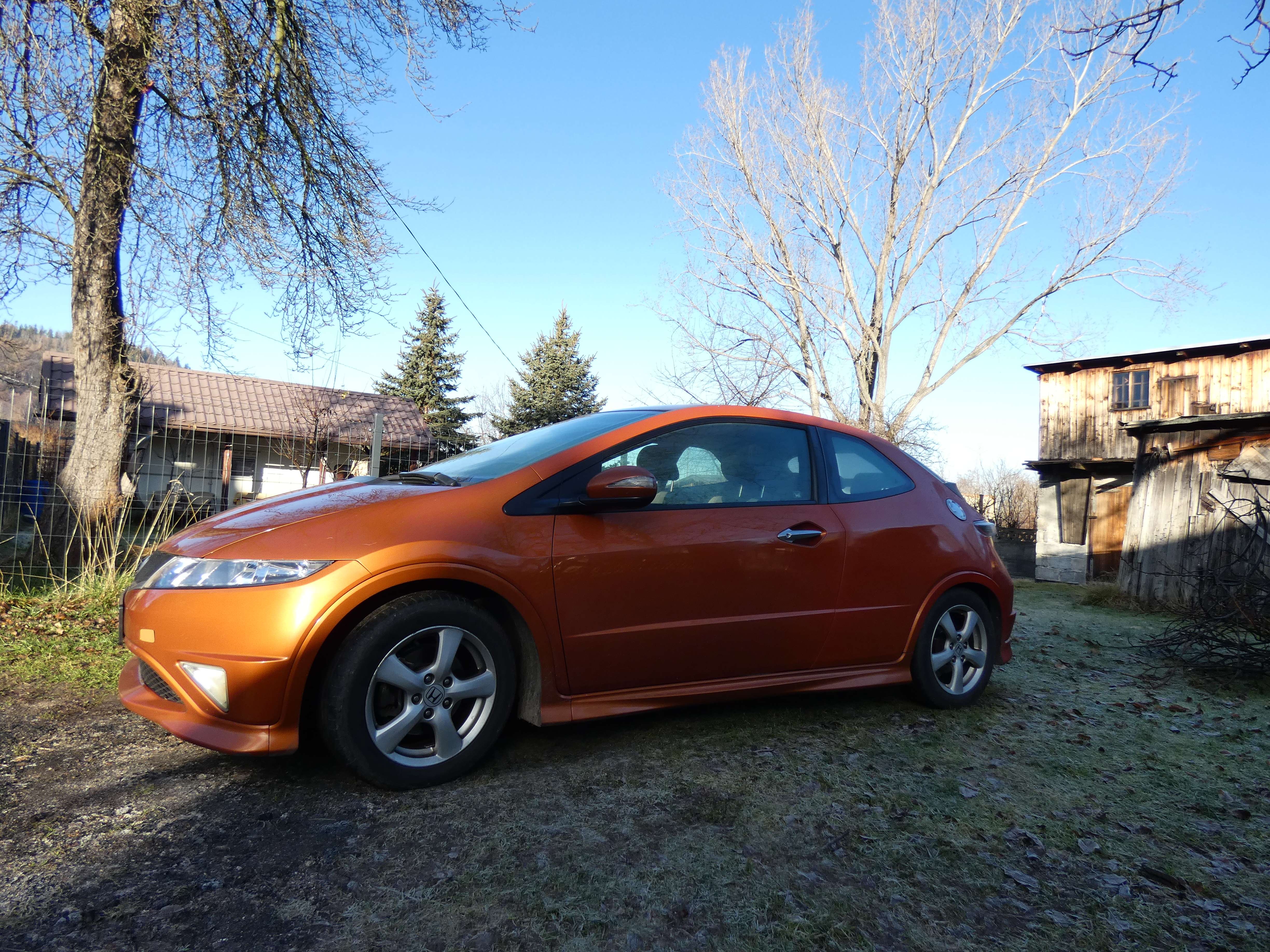 Honda Civic 2009r. 1.4 i-VTEC Type S, benzyna + LPG, przebieg 195 300 km