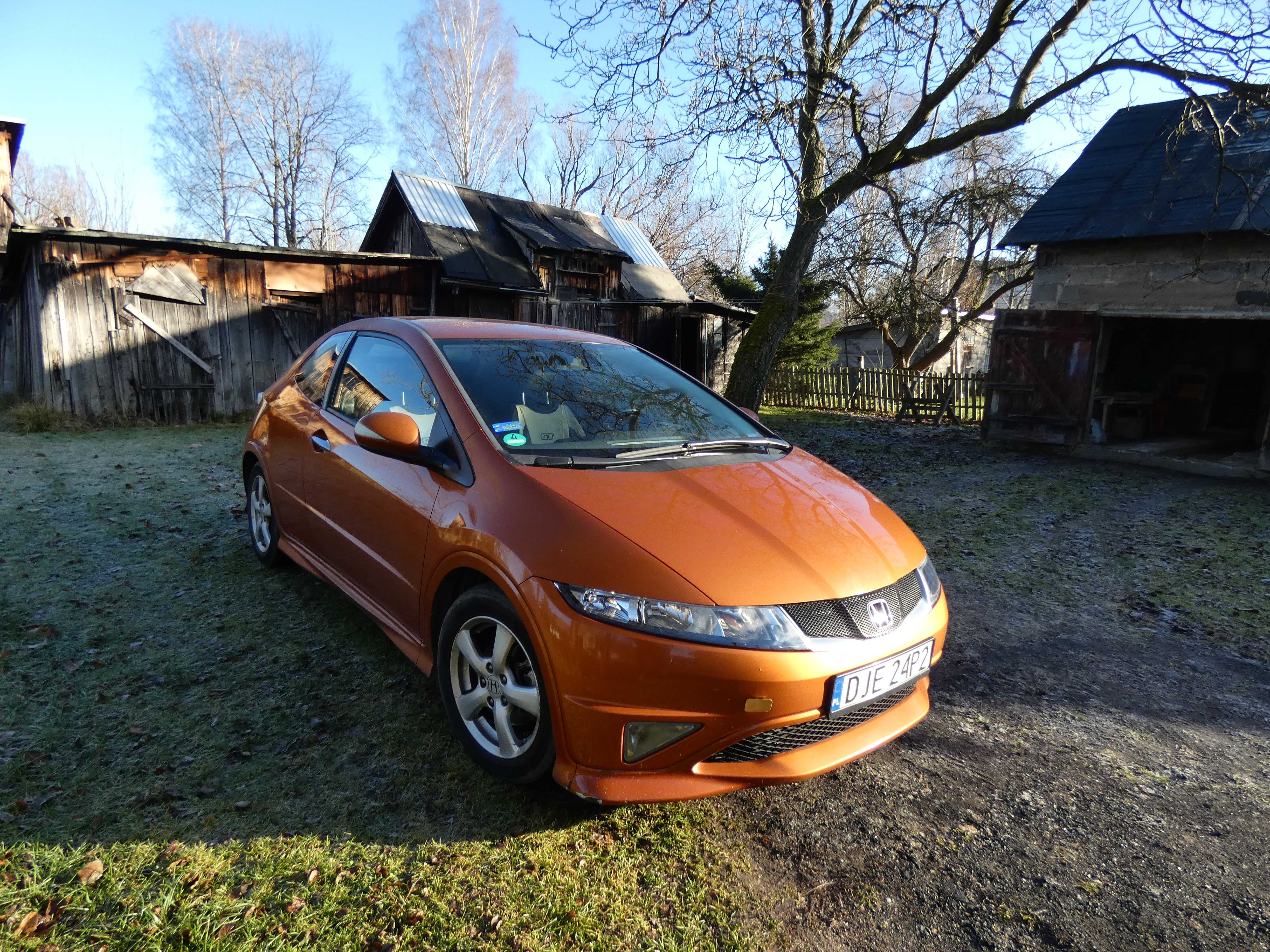 Honda Civic 2009r. 1.4 i-VTEC Type S, benzyna + LPG, przebieg 195 300 km