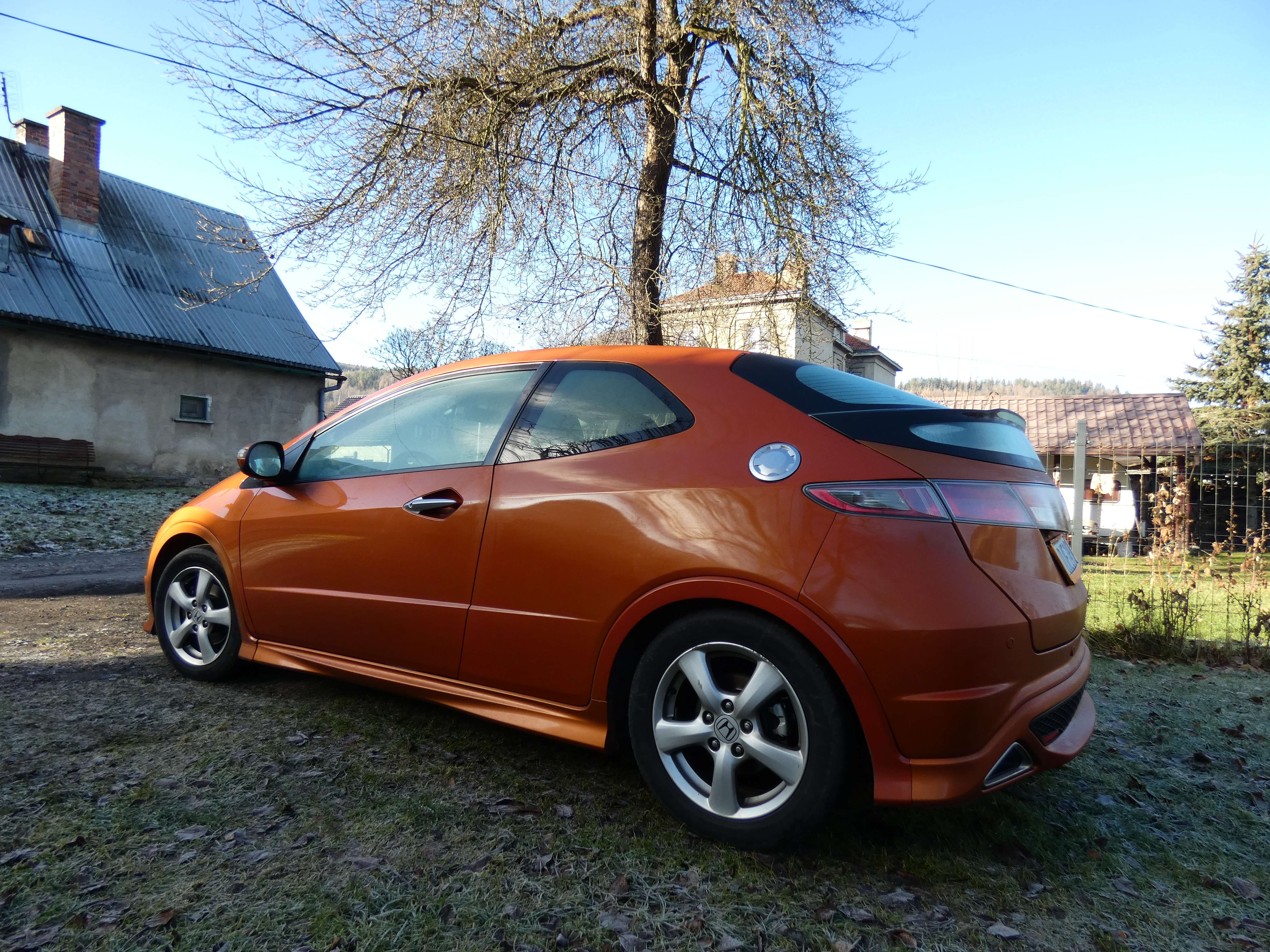 Honda Civic 2009r. 1.4 i-VTEC Type S, benzyna + LPG, przebieg 195 300 km