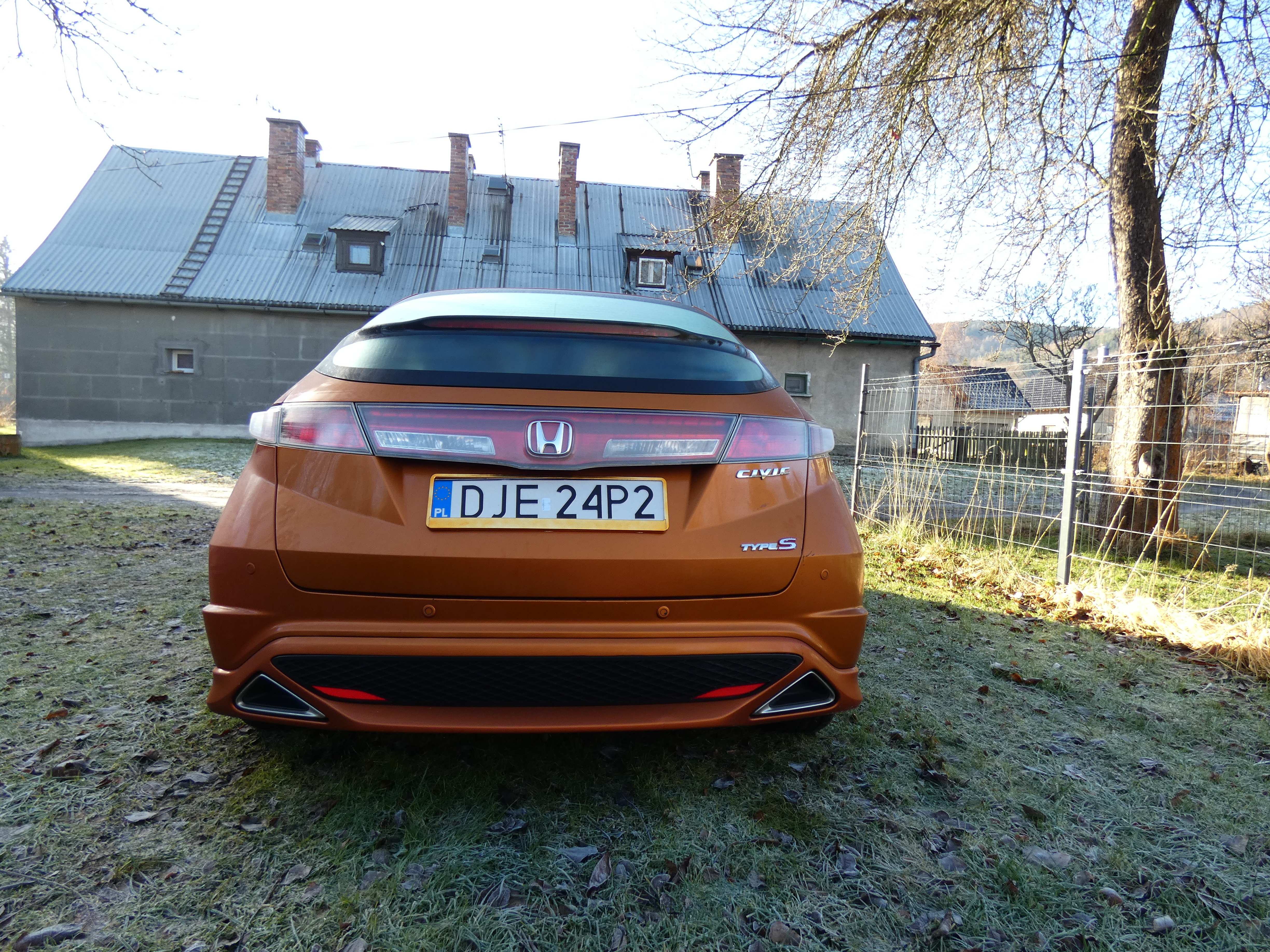 Honda Civic 2009r. 1.4 i-VTEC Type S, benzyna + LPG, przebieg 195 300 km