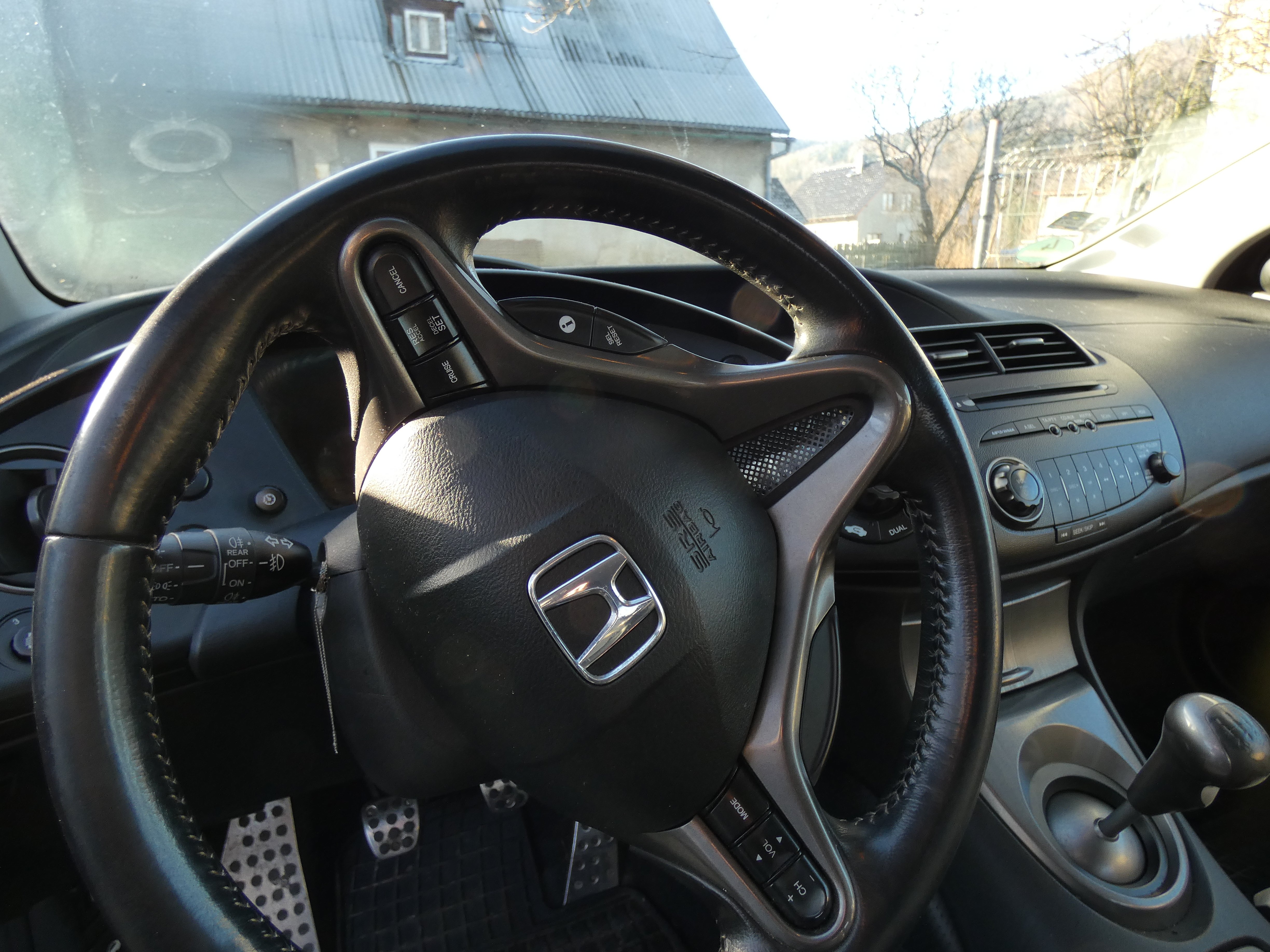 Honda Civic 2009r. 1.4 i-VTEC Type S, benzyna + LPG, przebieg 195 300 km