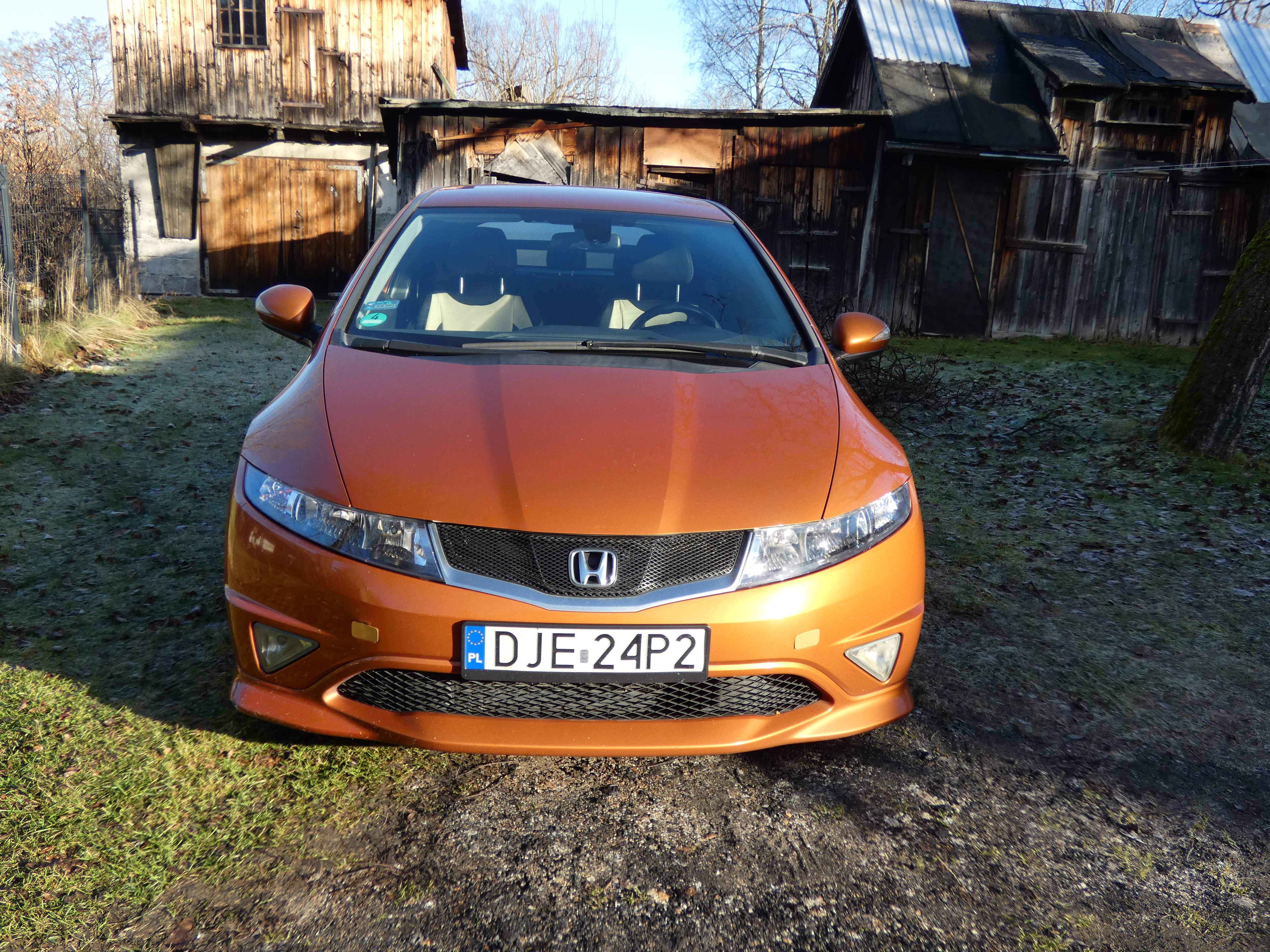 Honda Civic 2009r. 1.4 i-VTEC Type S, benzyna + LPG, przebieg 195 300 km